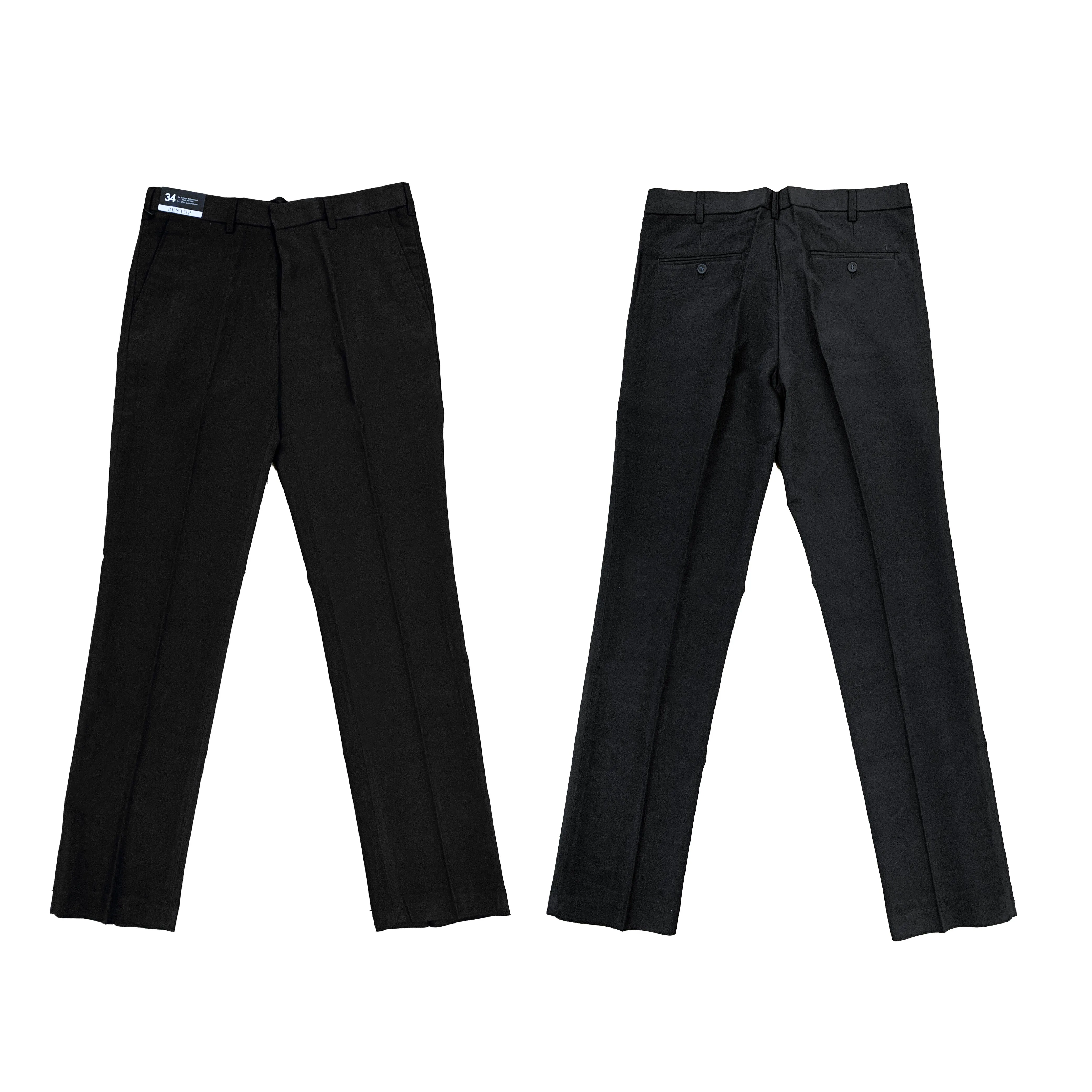 10032 BENTOP MEN OFFICE LONG PANTS FORMAL WEAR SLACK PANTS SLIMFITTED CUTTING