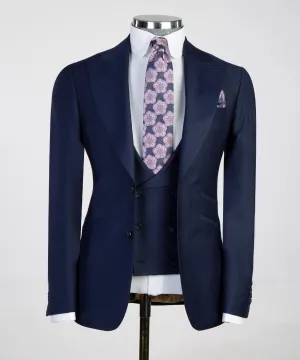 3 Piece Dark Navy Suit