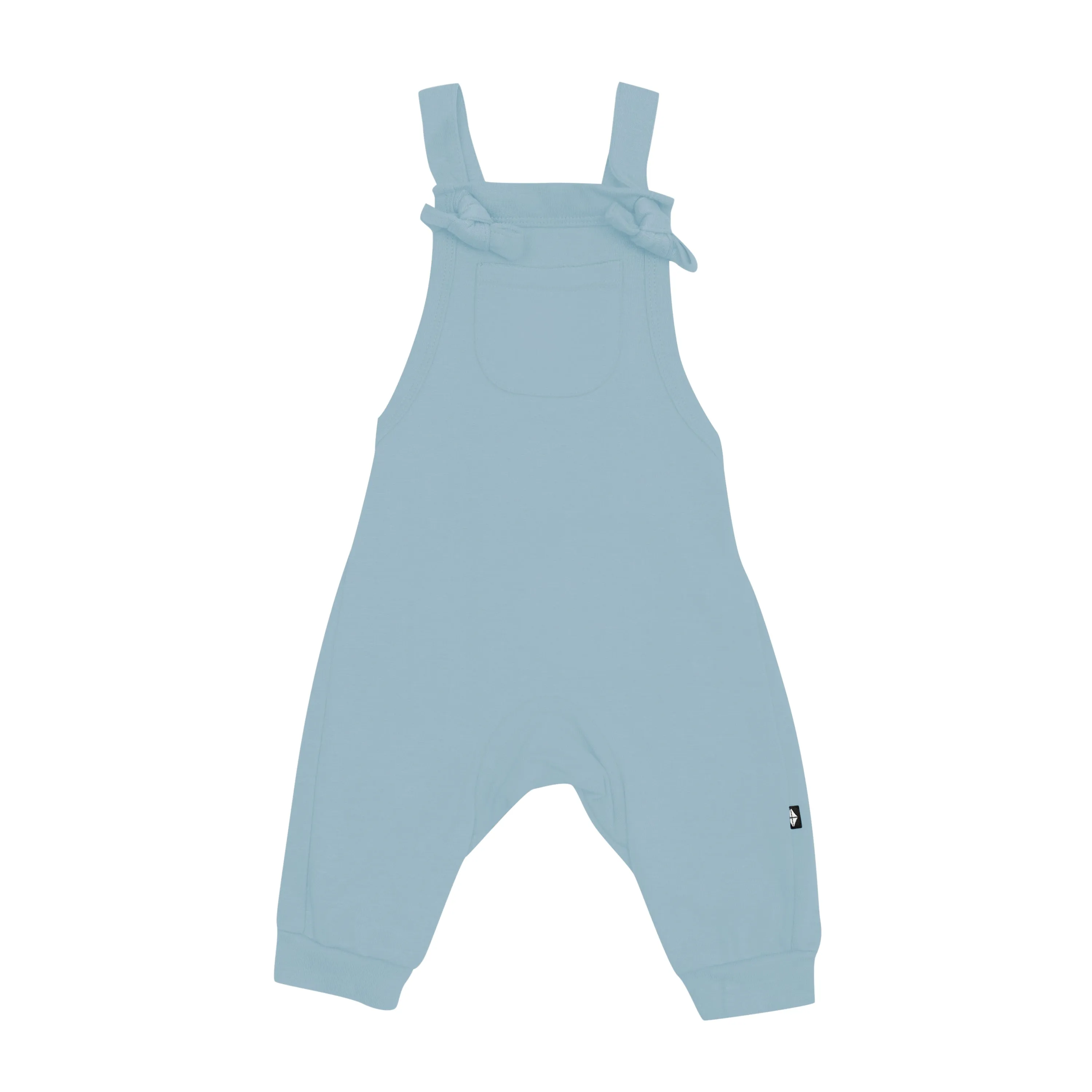 Bamboo Jersey Overall in Dusty Blue