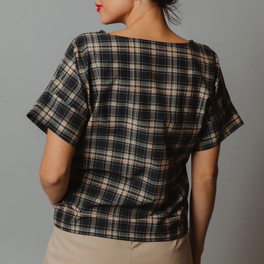 Boss Tee, Bonnie Plaid