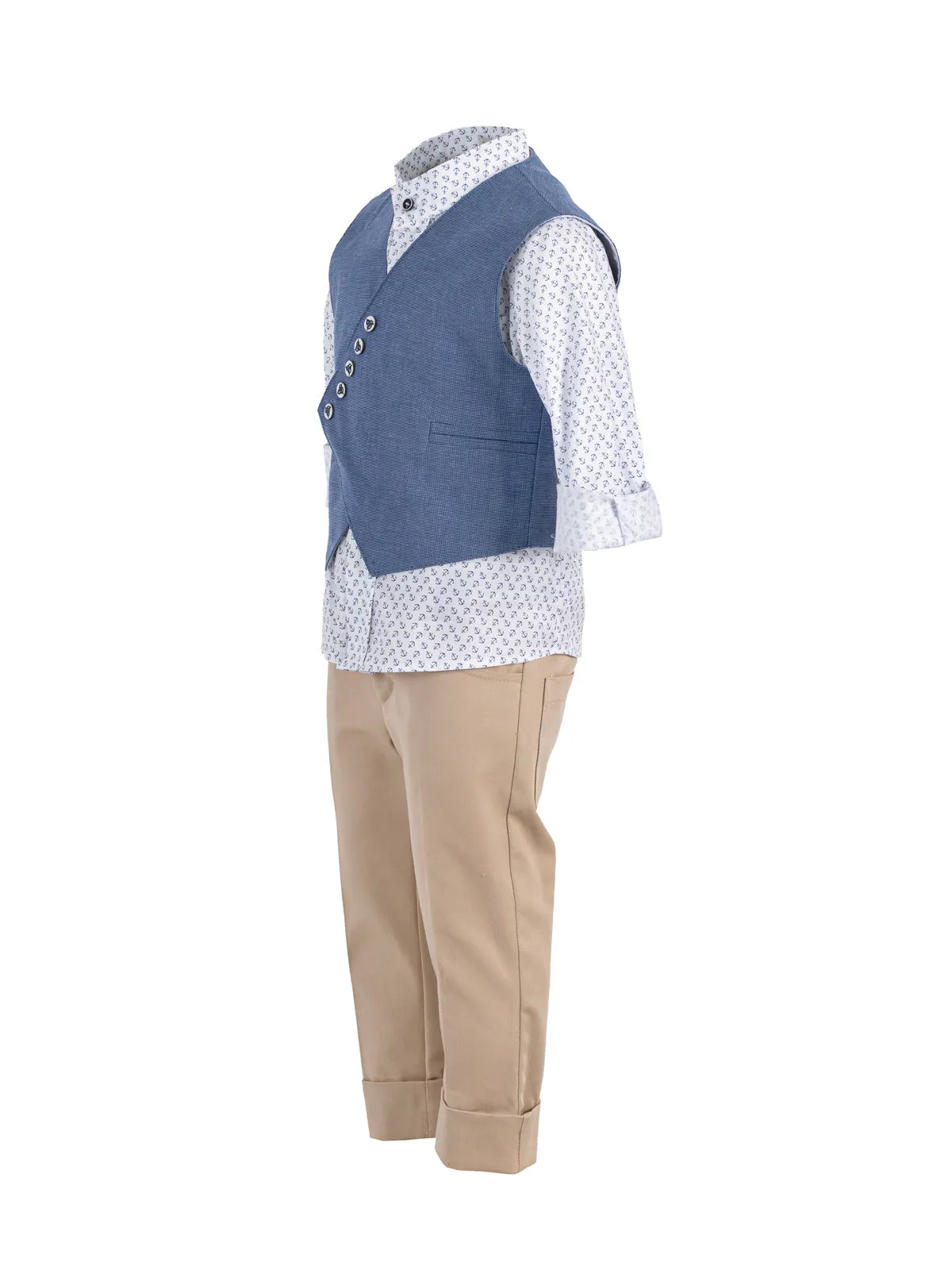 Boy's Baptism outfit set 5pcs - ADAMS