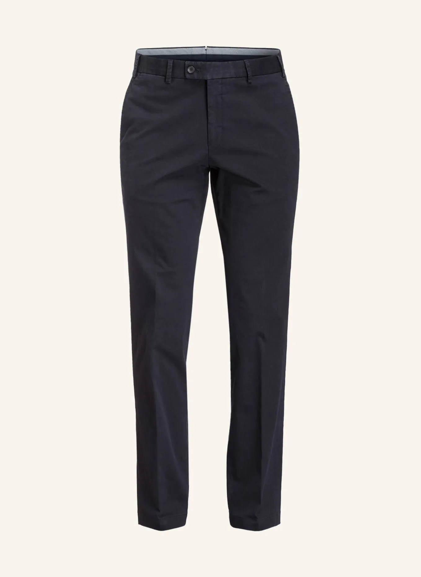 Chino trousers HILTL PARMA Contemporary Fit, dark blue