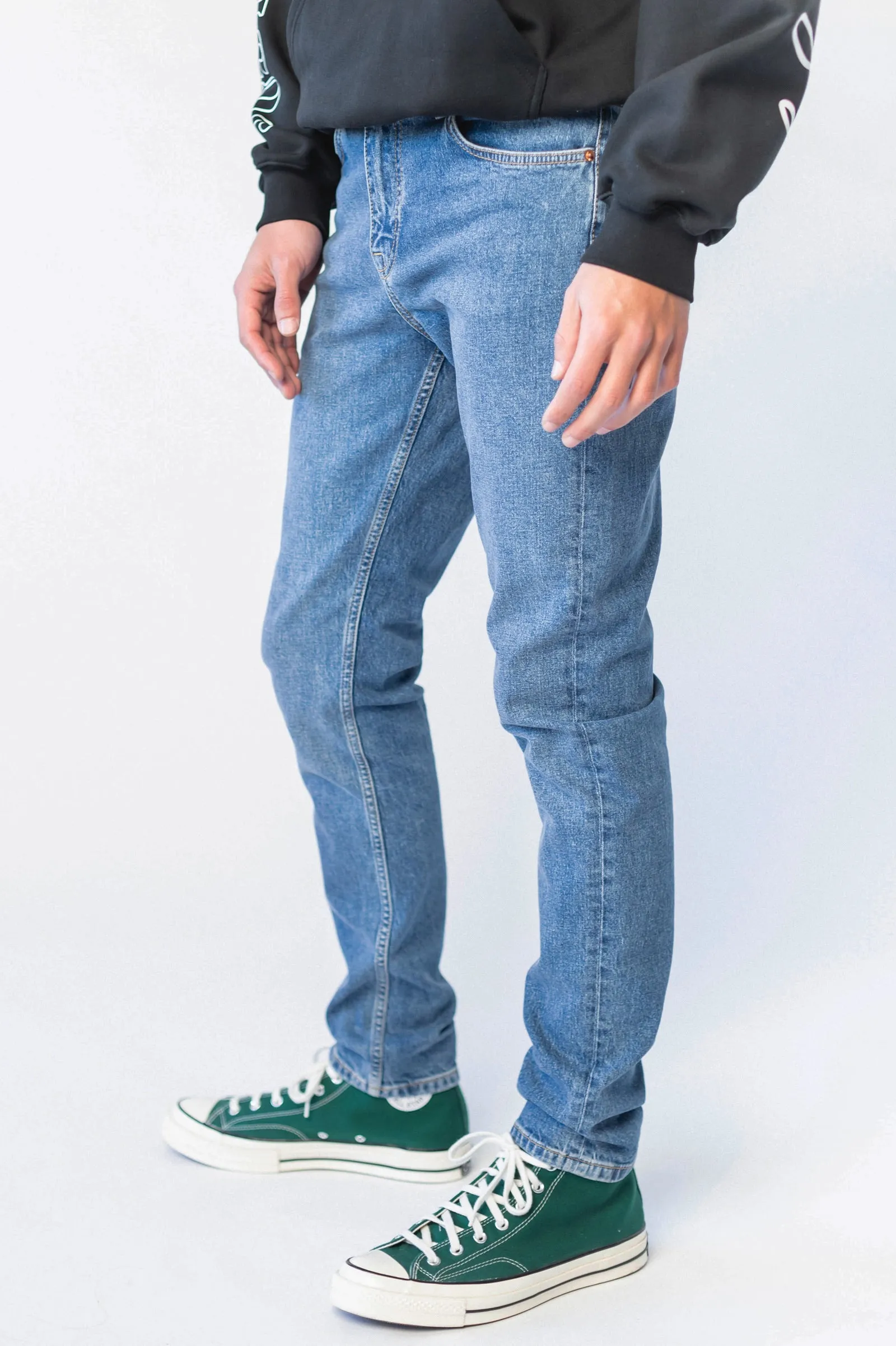 Clark Slim Jeans - Cobble Mid Retro