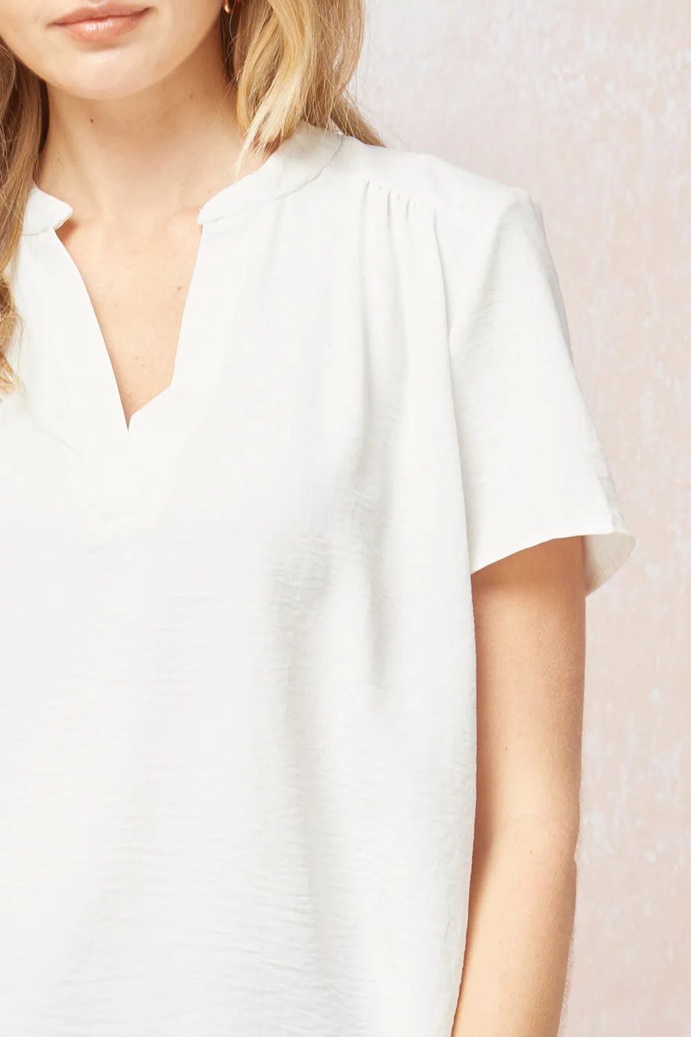 Classic & Chic Top, Ivory