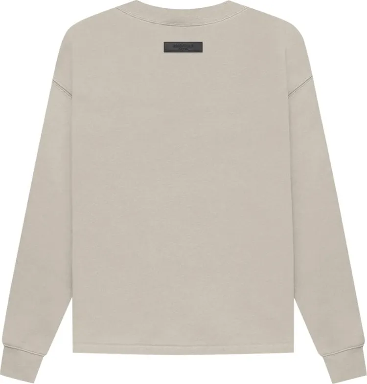 Fear of God Essentials Relaxed Crewneck 'Smoke' Sweatshirt, Gray