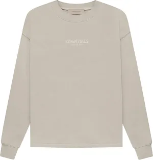 Fear of God Essentials Relaxed Crewneck 'Smoke' Sweatshirt, Gray