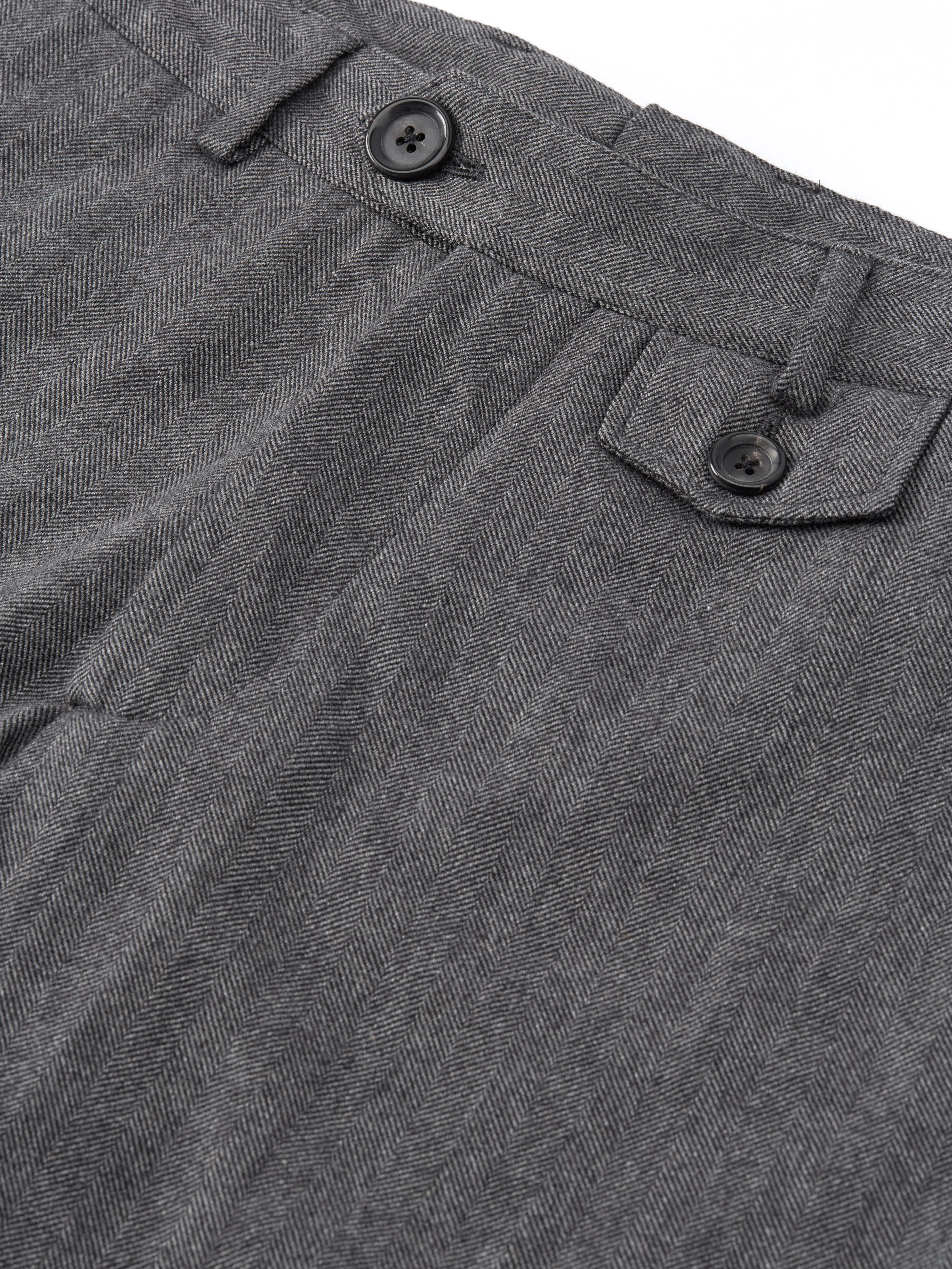 Fishtail Trousers Stockbridge Charcoal