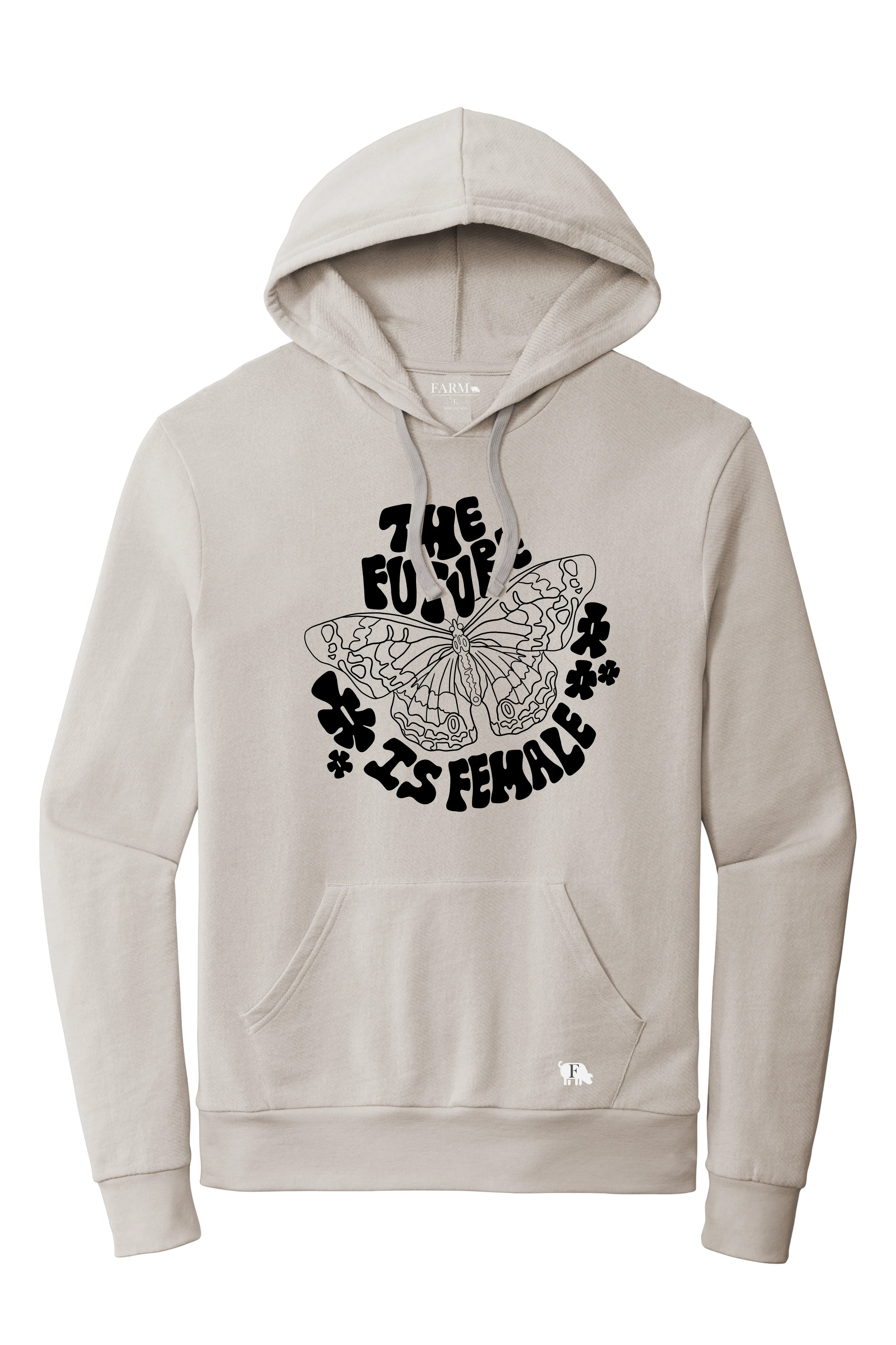 Future Is Female Hoodie Adult - Future is Bright Collection by Farm Brand - 1 of 1000