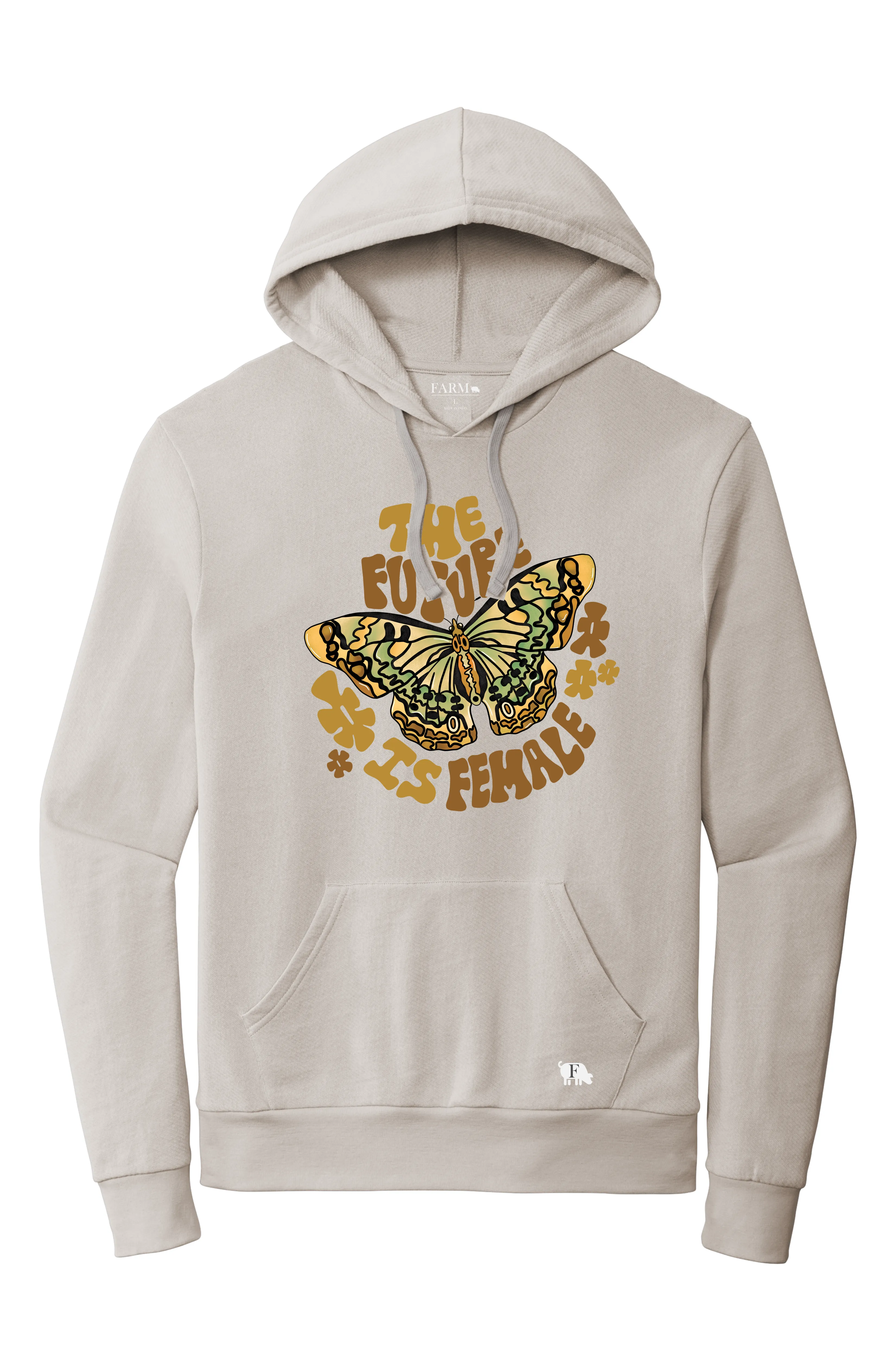 Future Is Female Hoodie Adult - Future is Bright Collection by Farm Brand - 1 of 1000