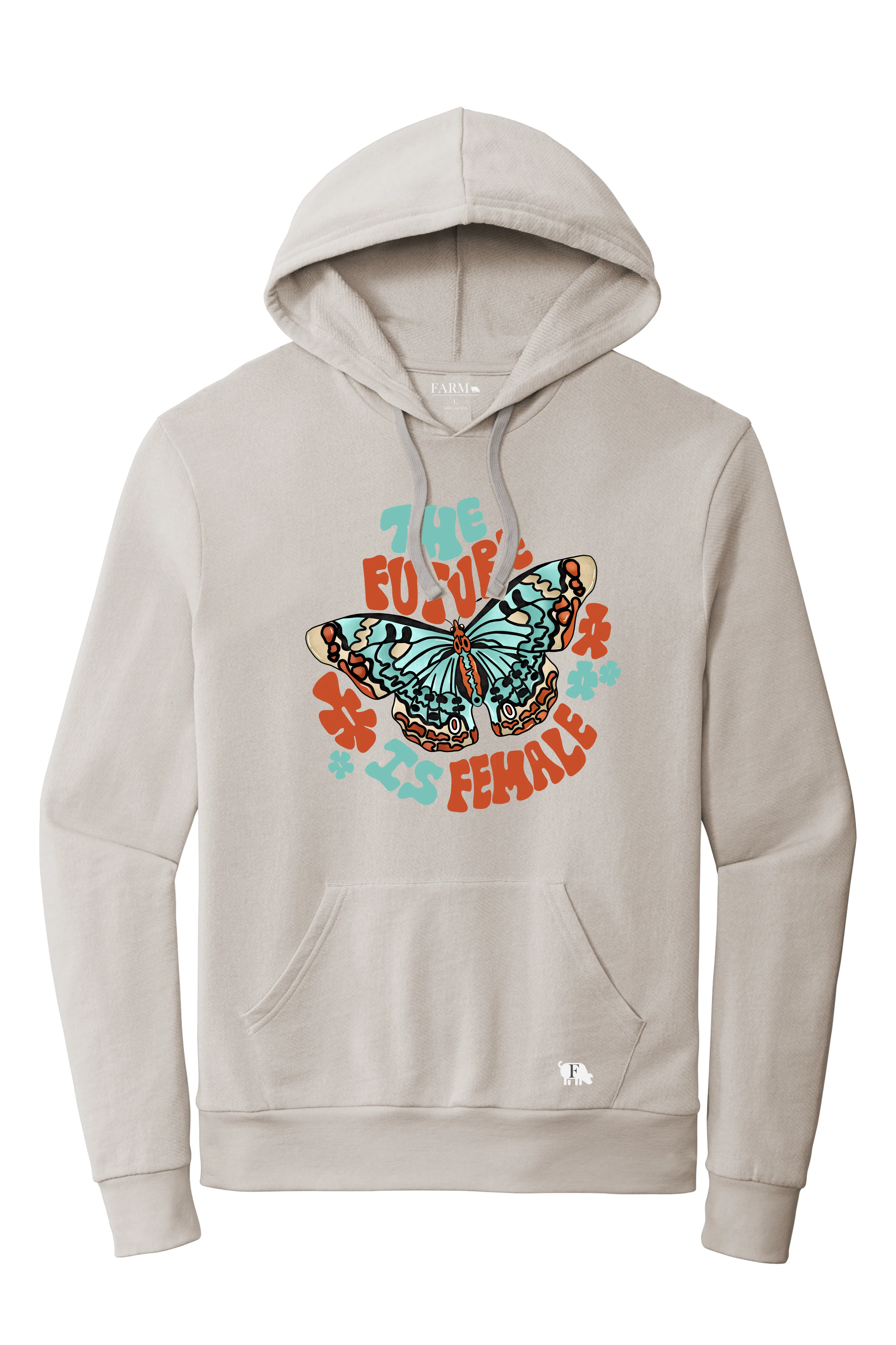 Future Is Female Hoodie Adult - Future is Bright Collection by Farm Brand - 1 of 1000