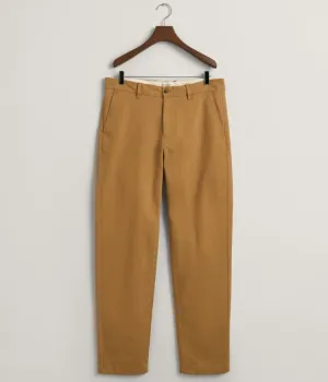 GANT - Regular Comfort Super Chinos, Mustard Beige