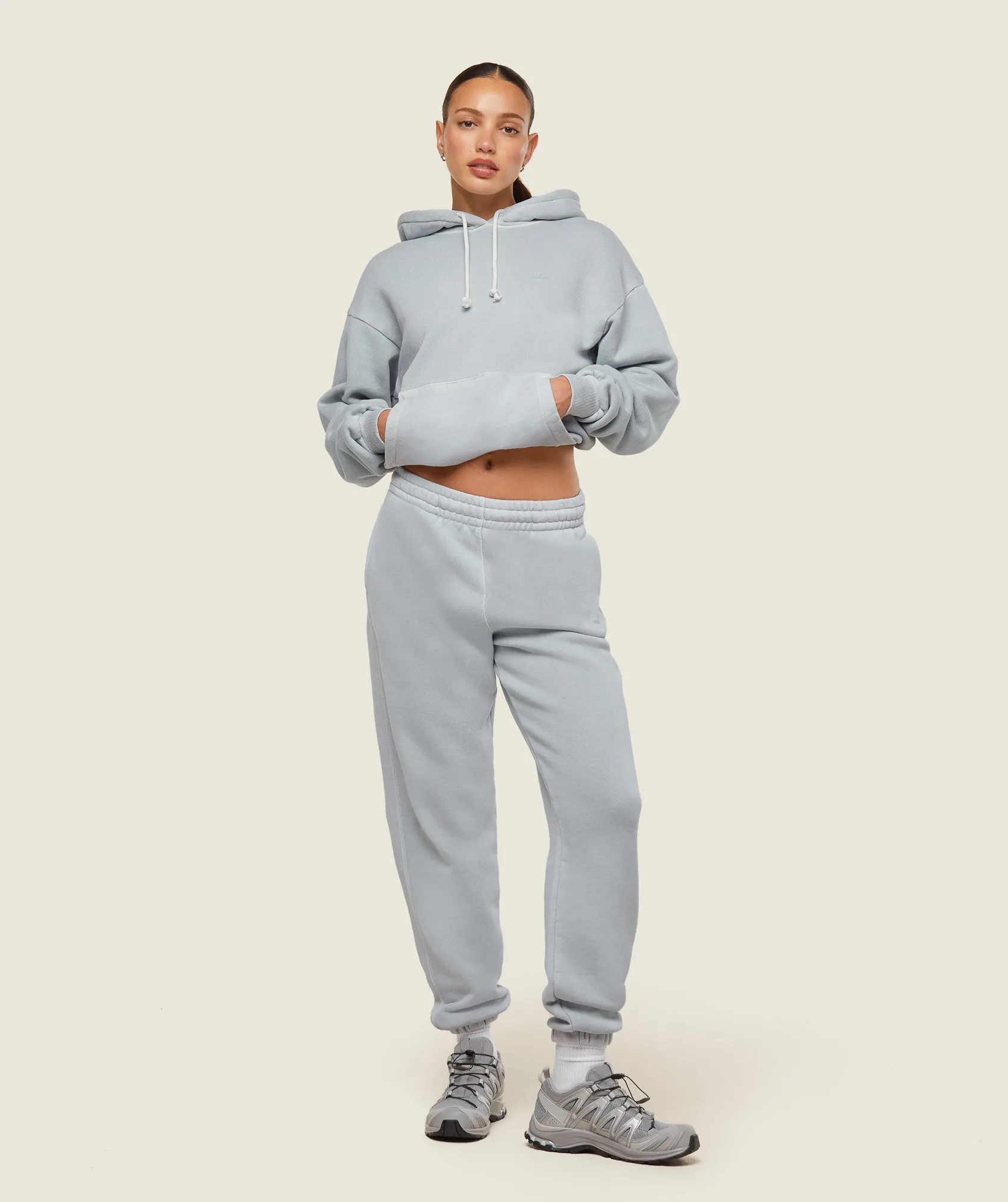 Gymshark everywear Relaxed Hoodie - Ice Grey