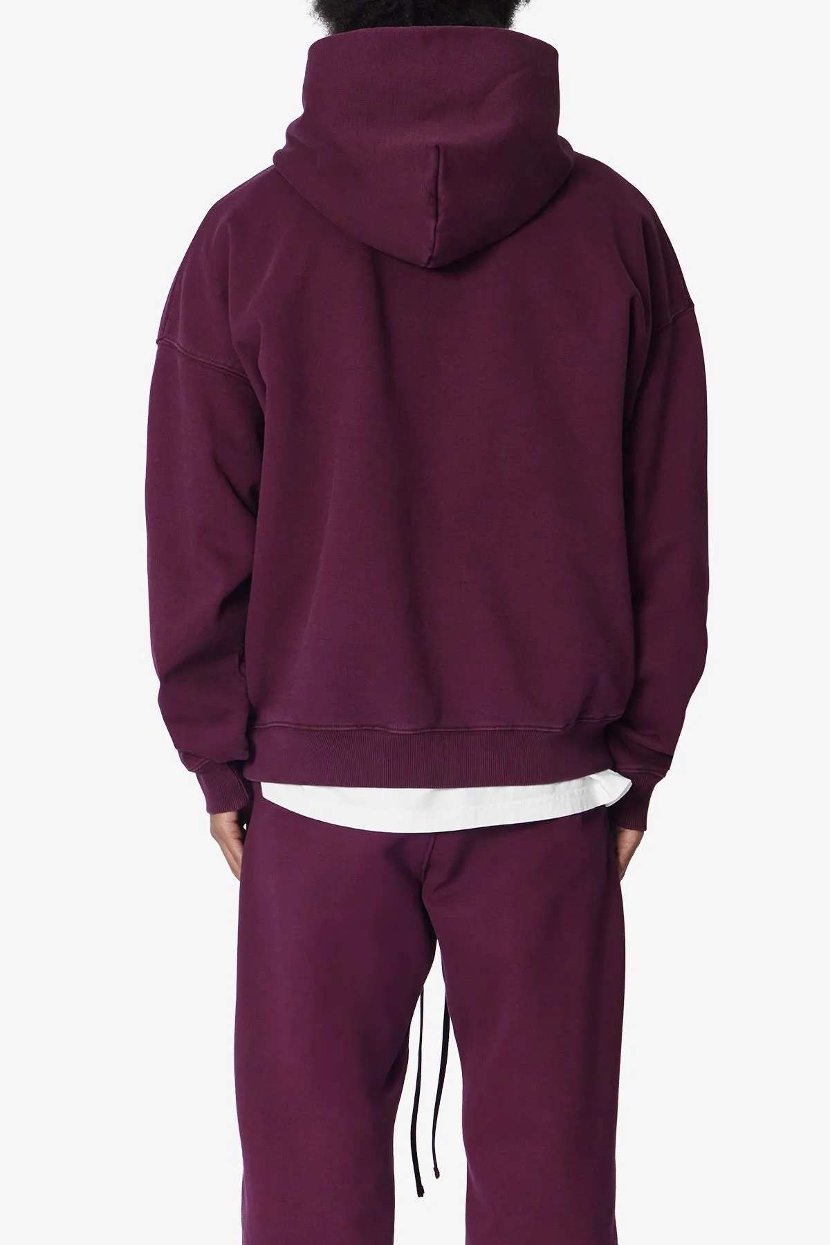 Heavy Every Day Hoodie - Burgundy