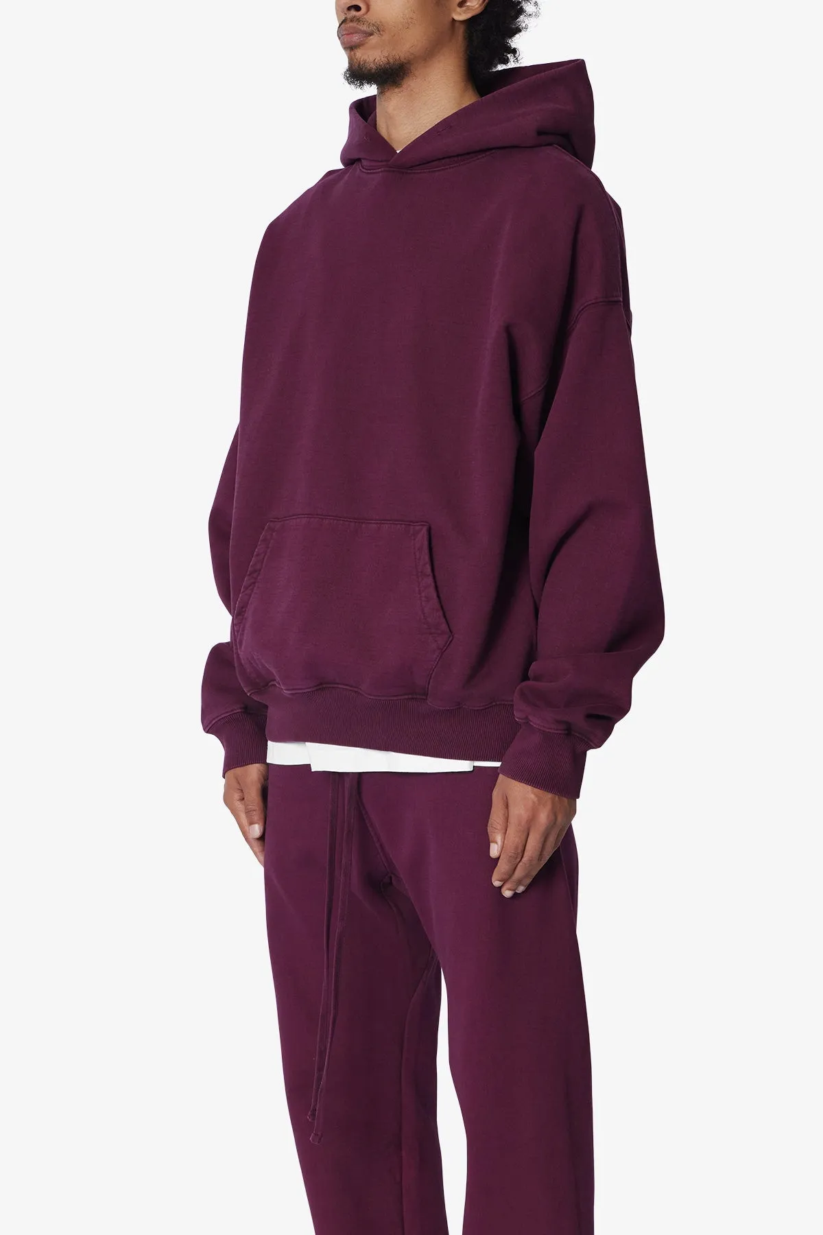 Heavy Every Day Hoodie - Burgundy