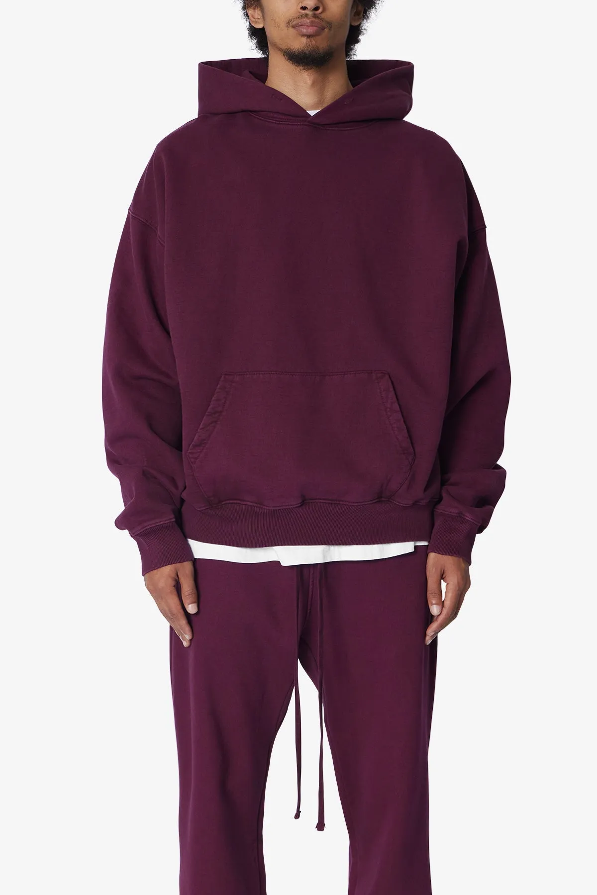 Heavy Every Day Hoodie - Burgundy