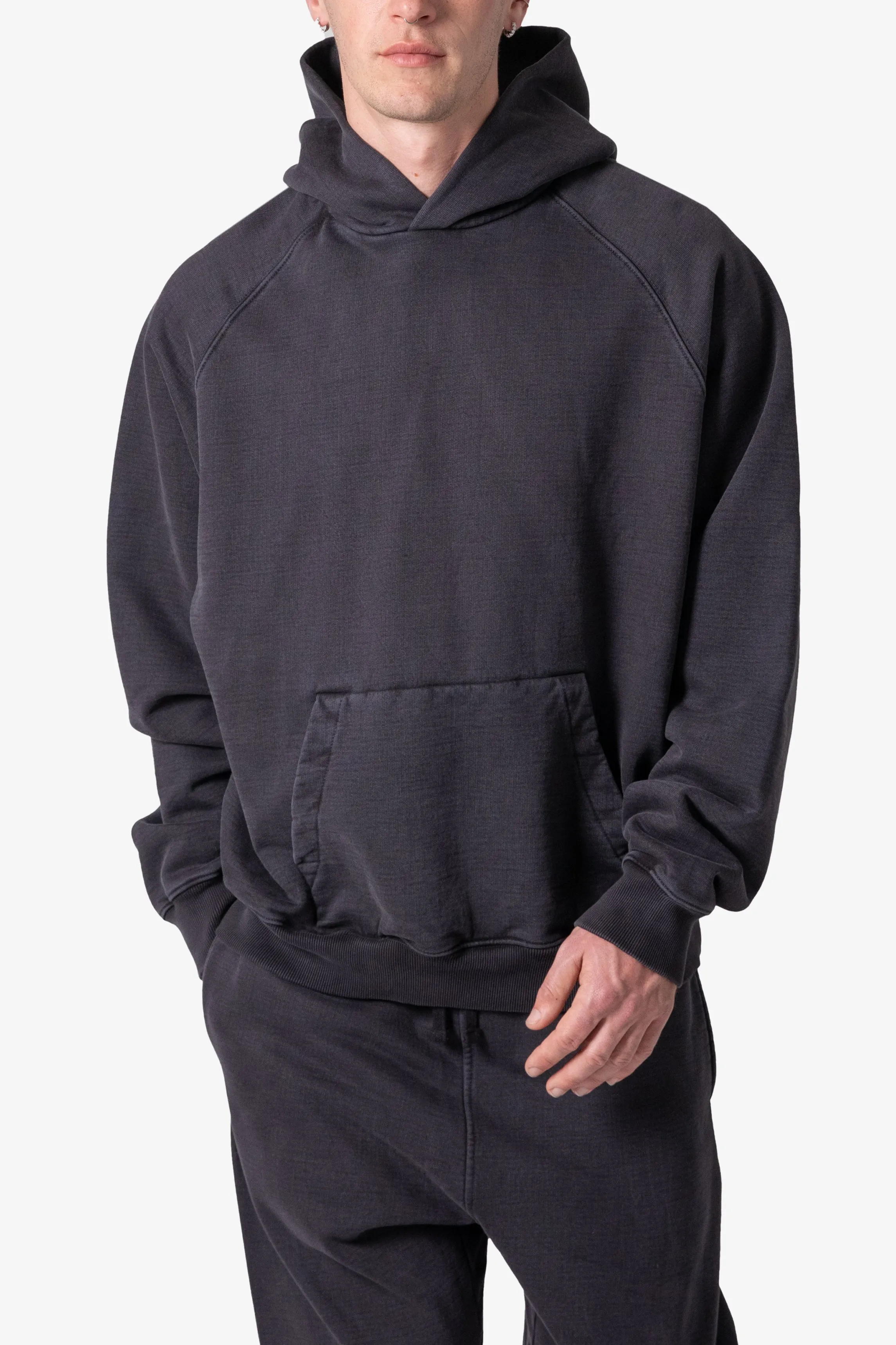 Heavy Every Day Hoodie - Washed Black