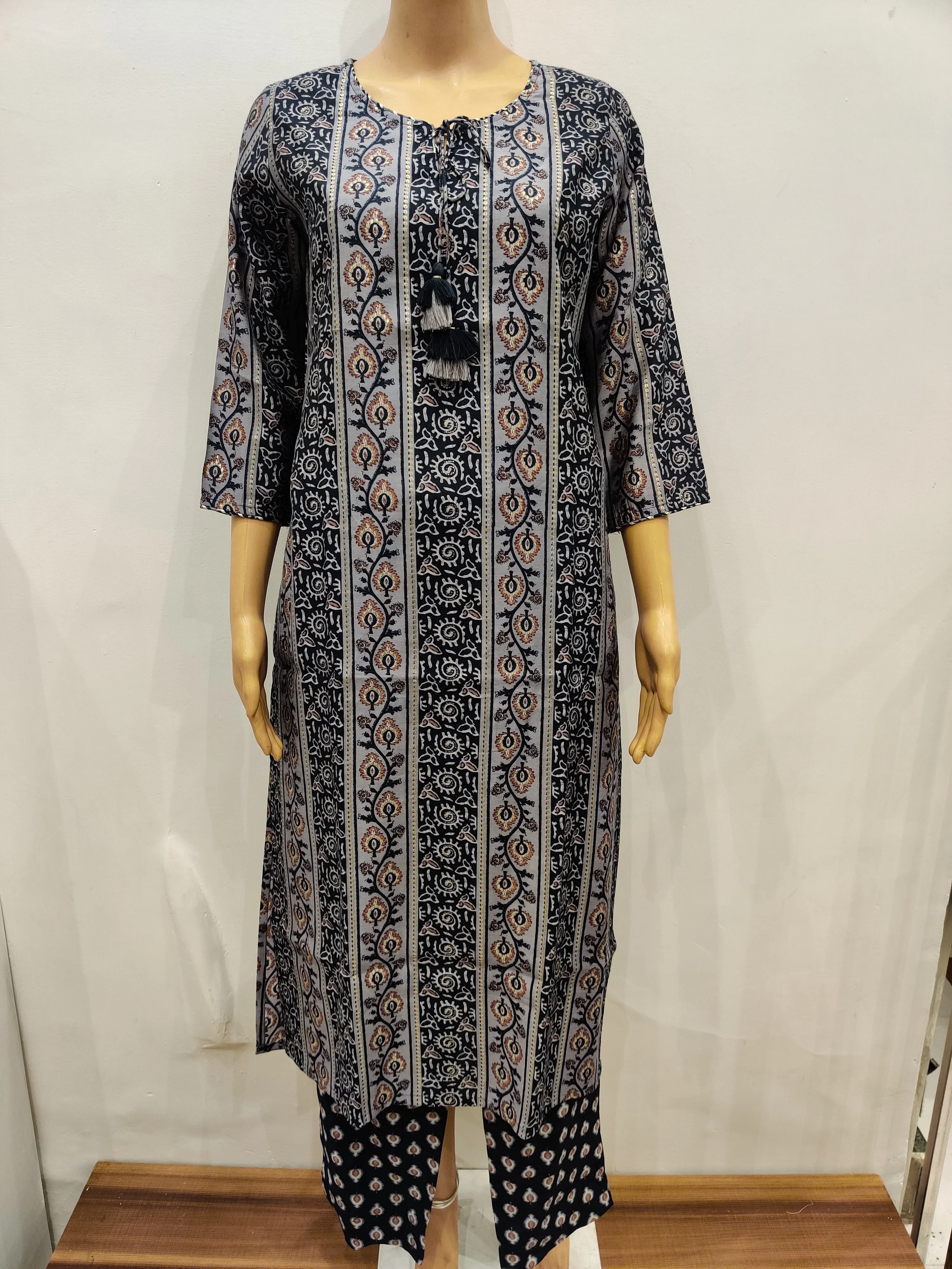 Hydrangea Kurta with pants