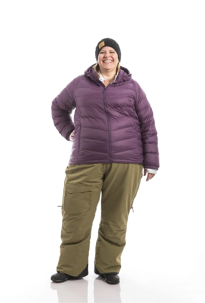 Insulated Plus Size Rider Pants | Olive