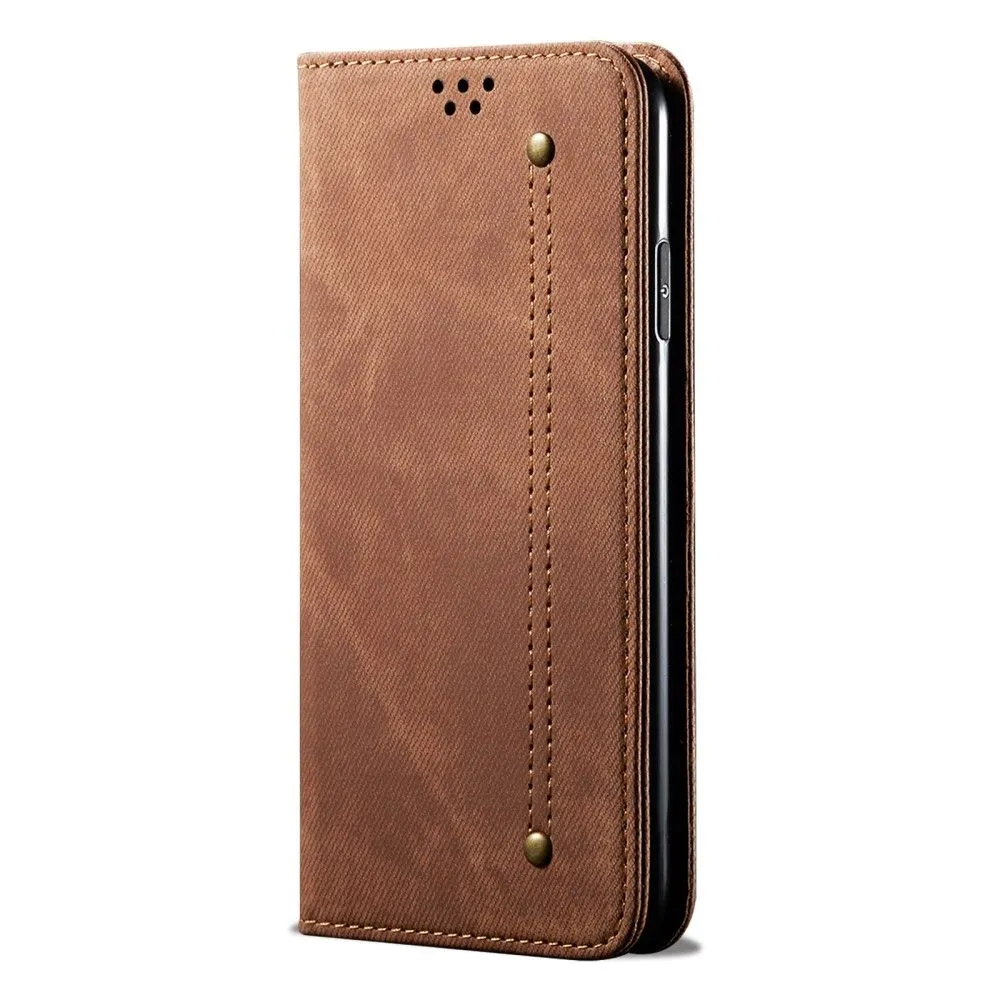 Jeans OnePlus Nord N20 5G Flip case - Coffee