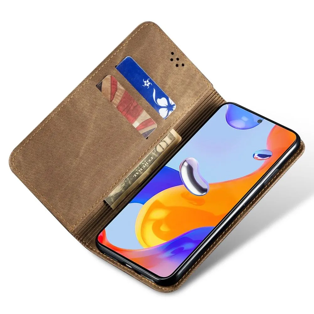 Jeans Xiaomi 12X / 12 Flip case - Khaki