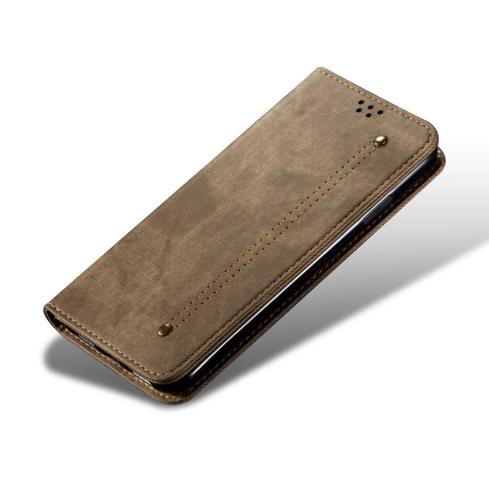 Jeans Xiaomi 12X / 12 Flip case - Khaki