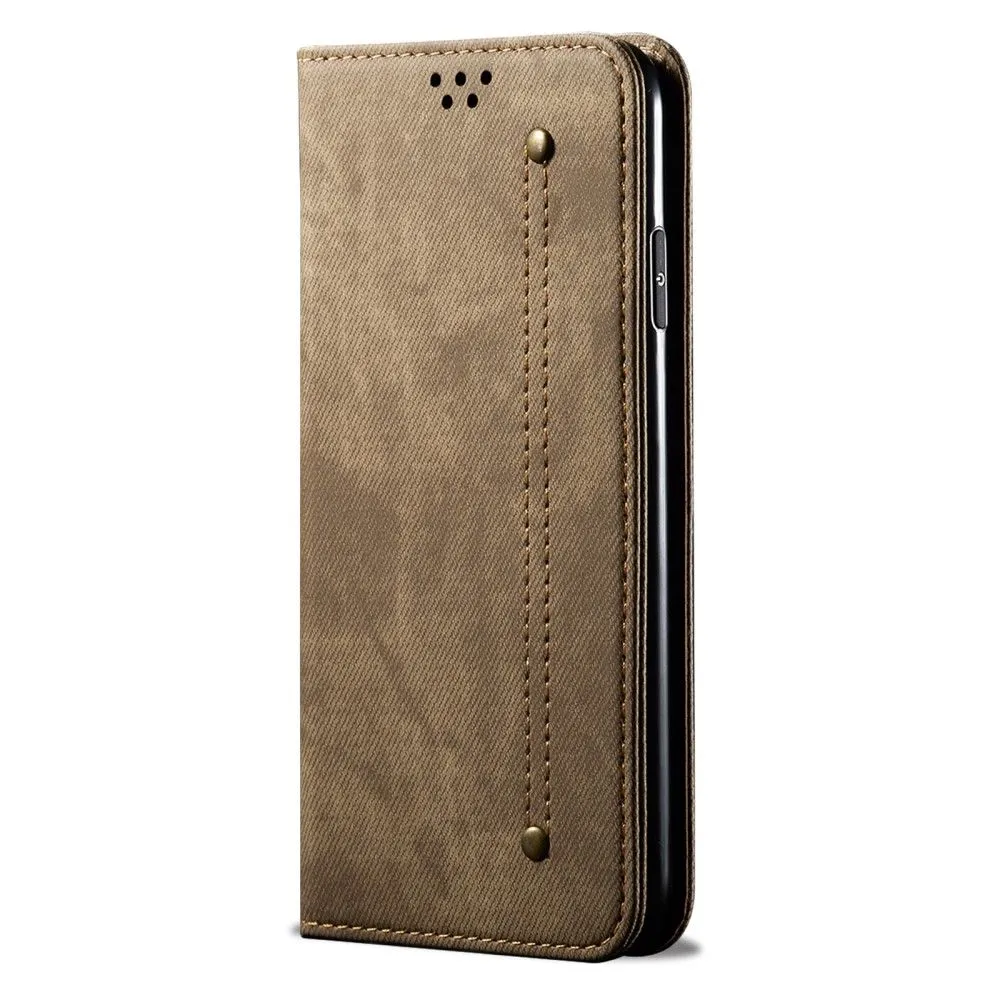 Jeans Xiaomi 12X / 12 Flip case - Khaki