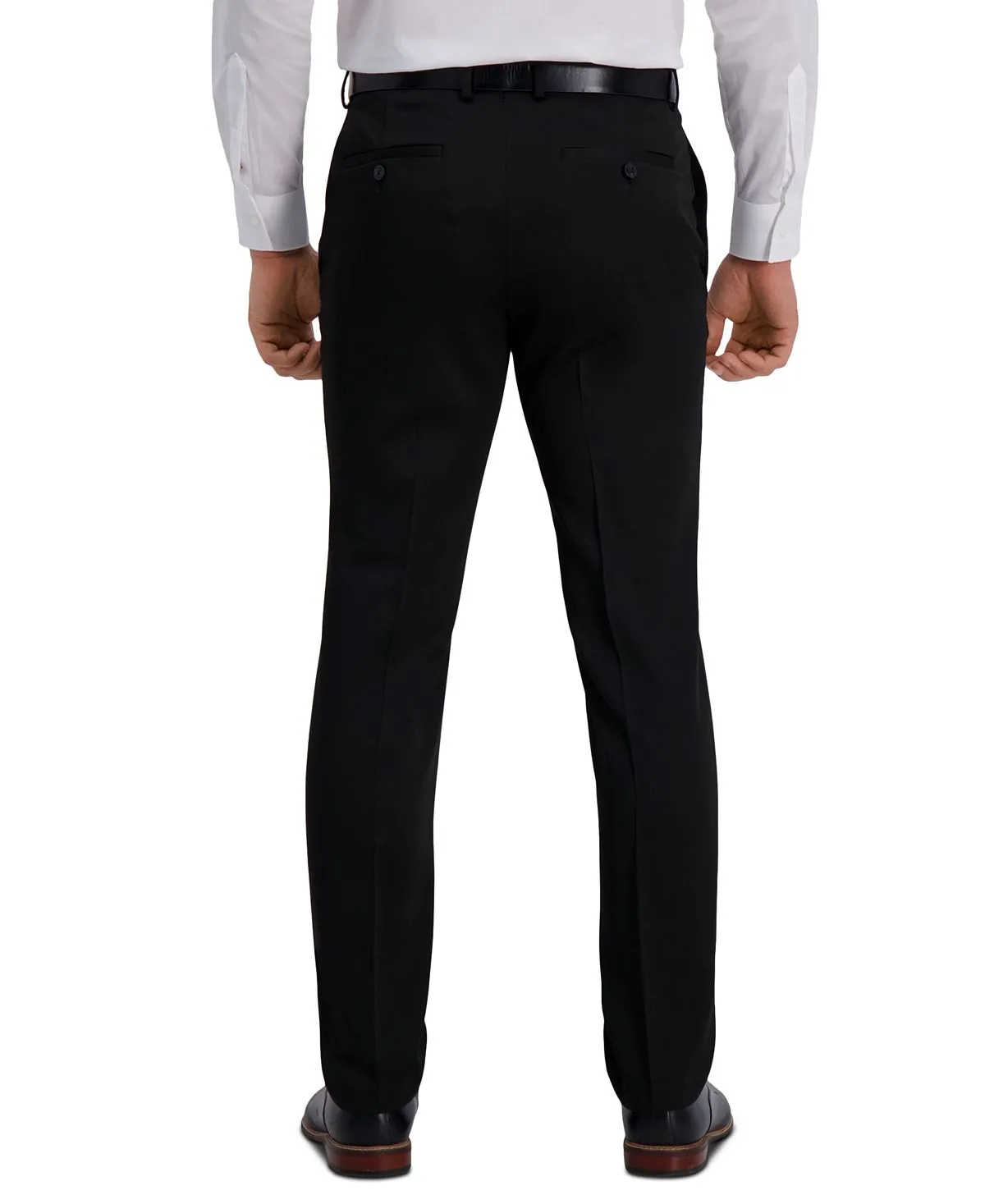 Kenneth Cole Reaction Men's Stretch Slim Fit Dress Pants, Black