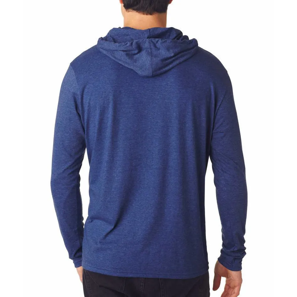 Men's "COSMIC" Lightweight Hoodie Tee (Royal Blue)