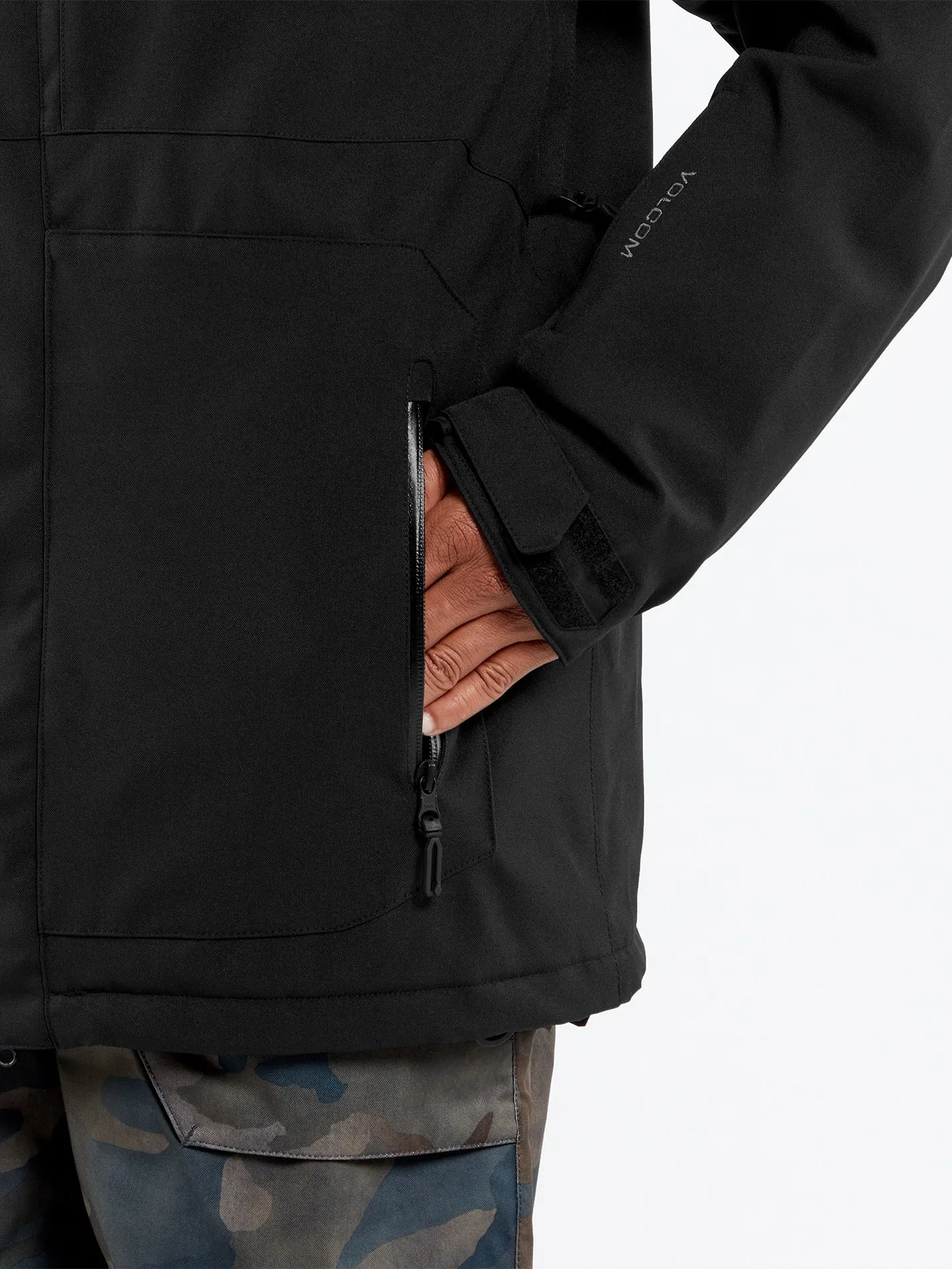 Mens V.Co Op Insulated Jacket - Black