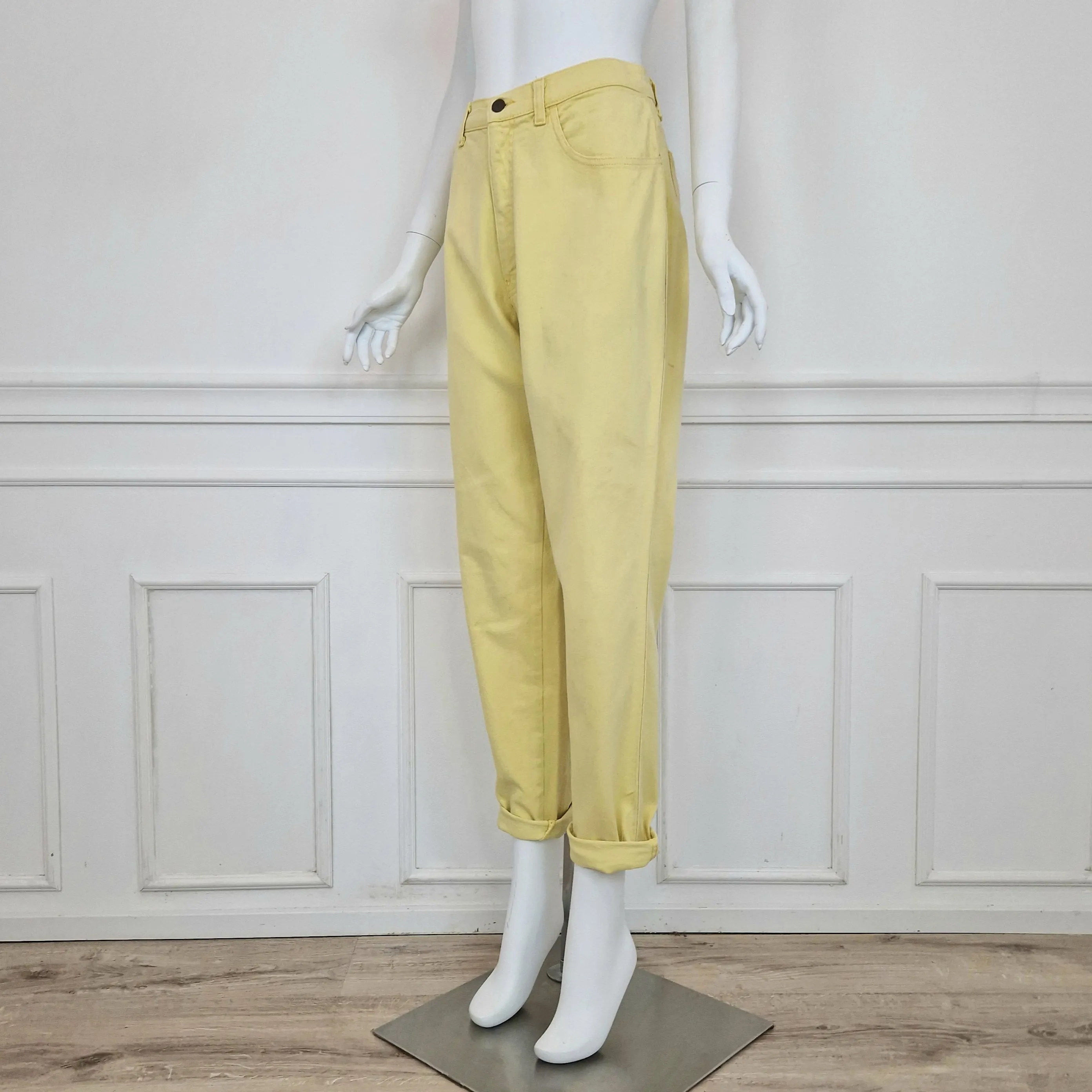 Moschino | Jeans vintage gialli