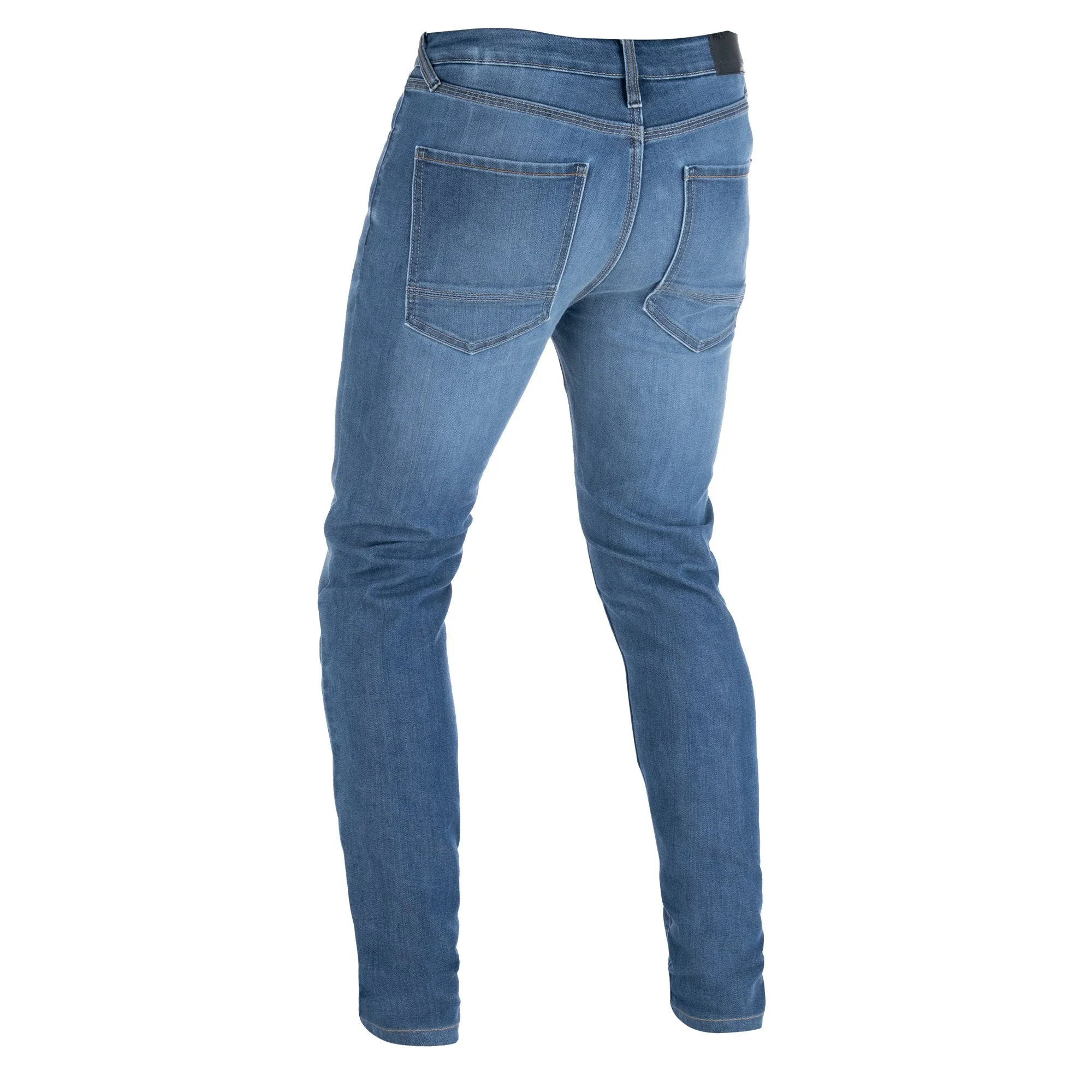 Oxford Original Approved AA Men's Motorbike Jean Straight Md Blu 30 Length