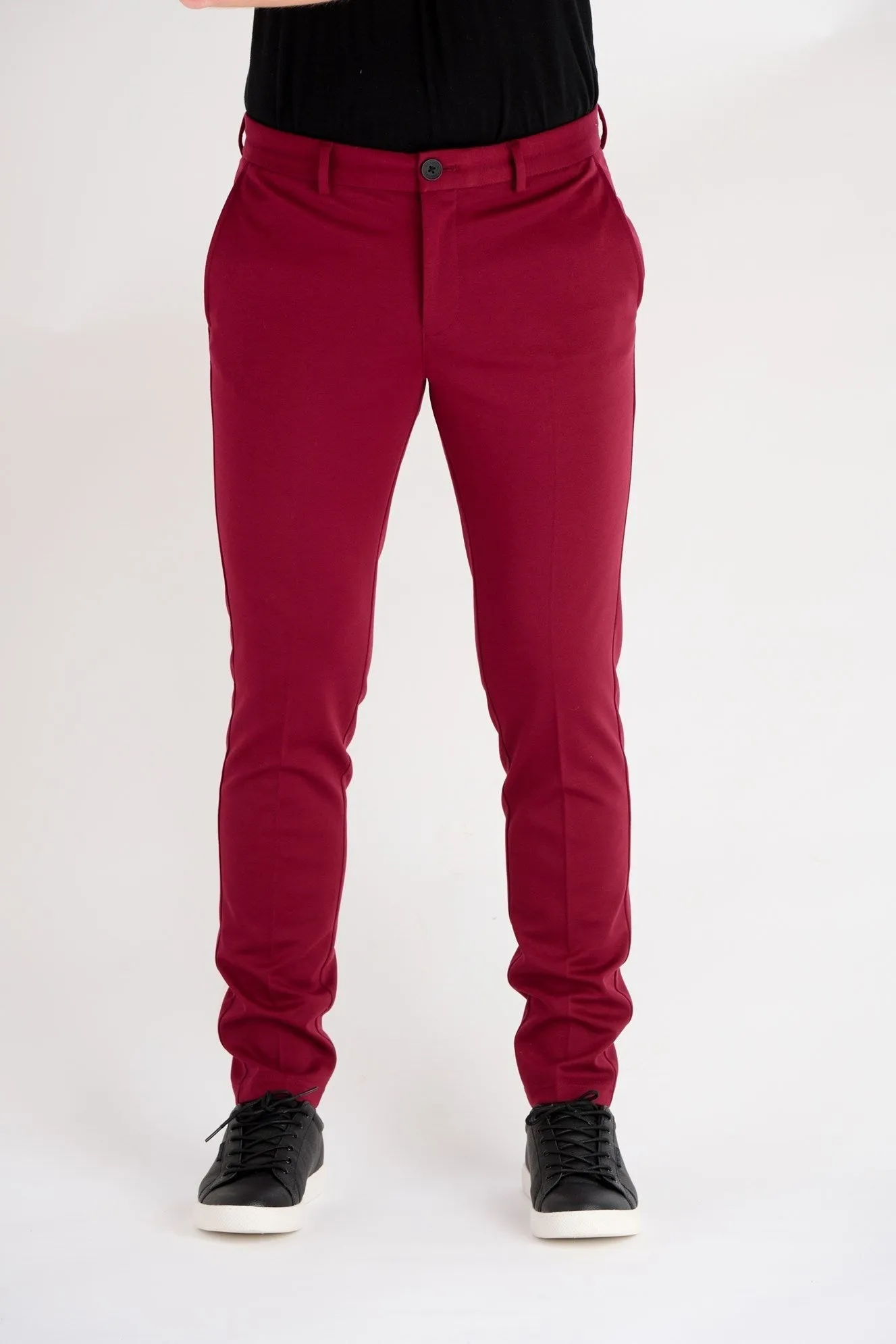 Performance Trousers - Dark Red