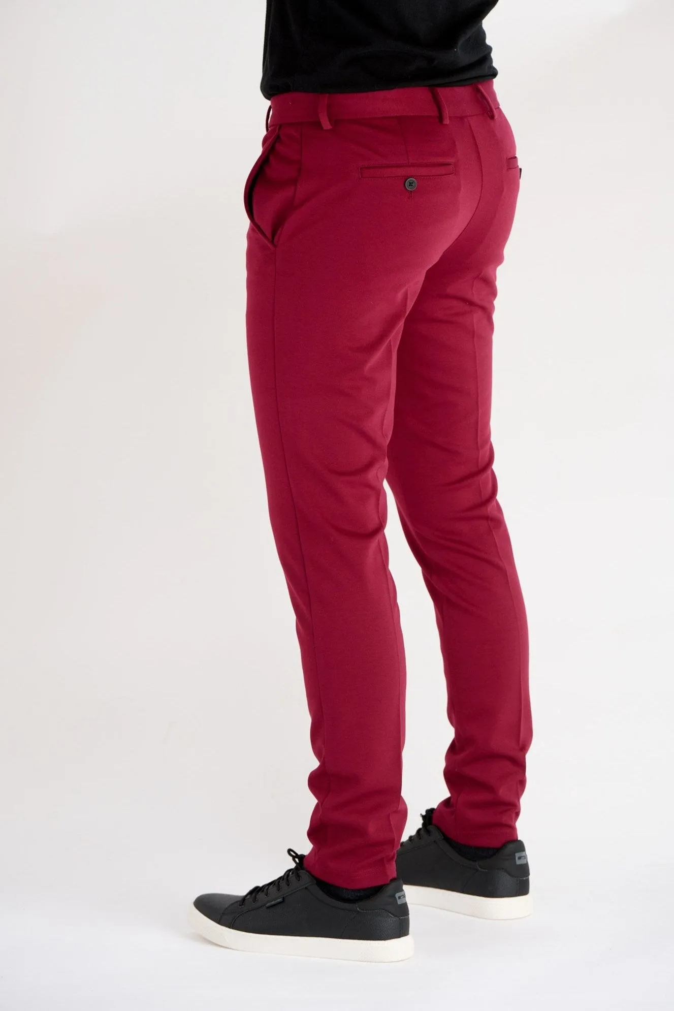 Performance Trousers - Dark Red