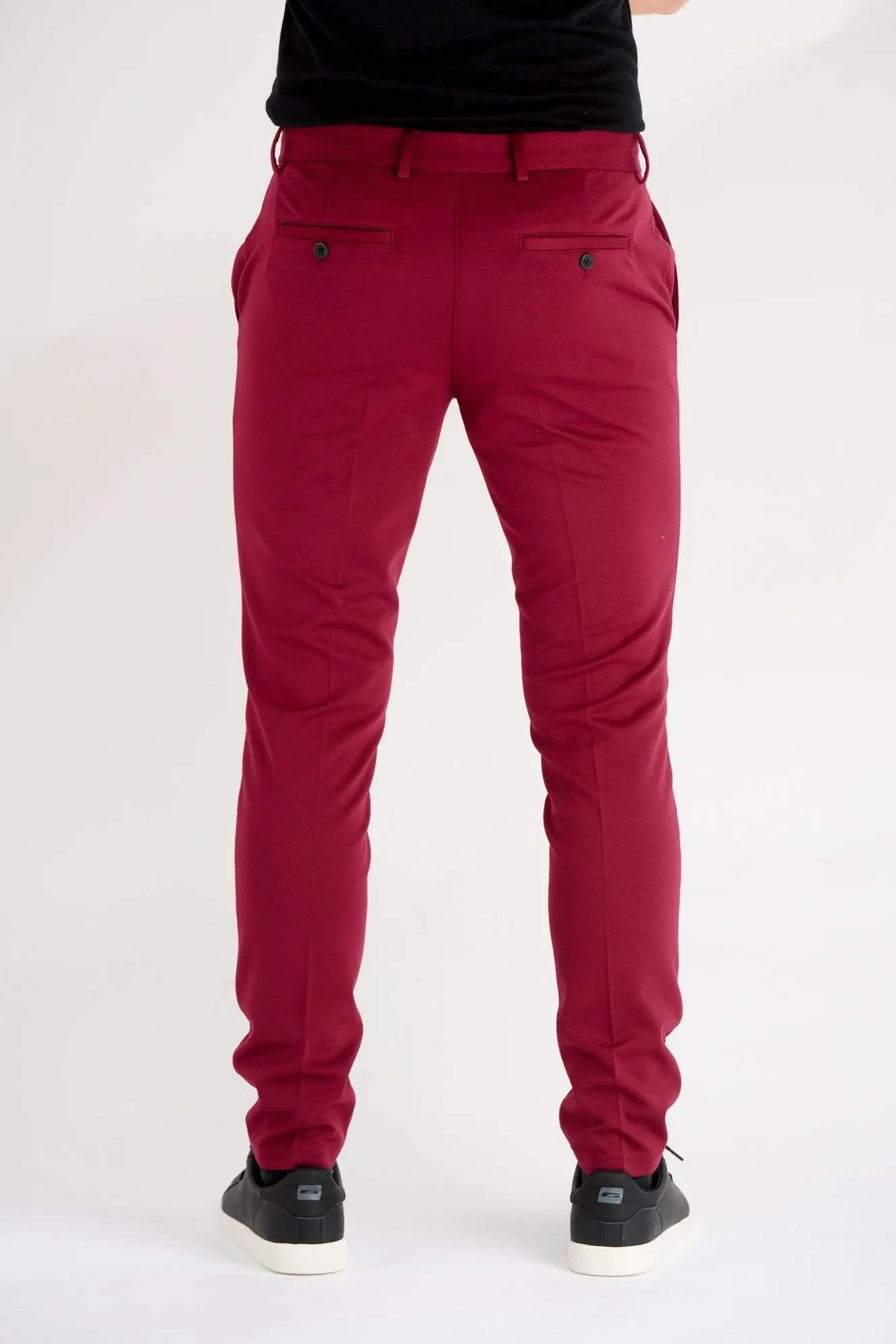 Performance Trousers - Dark Red