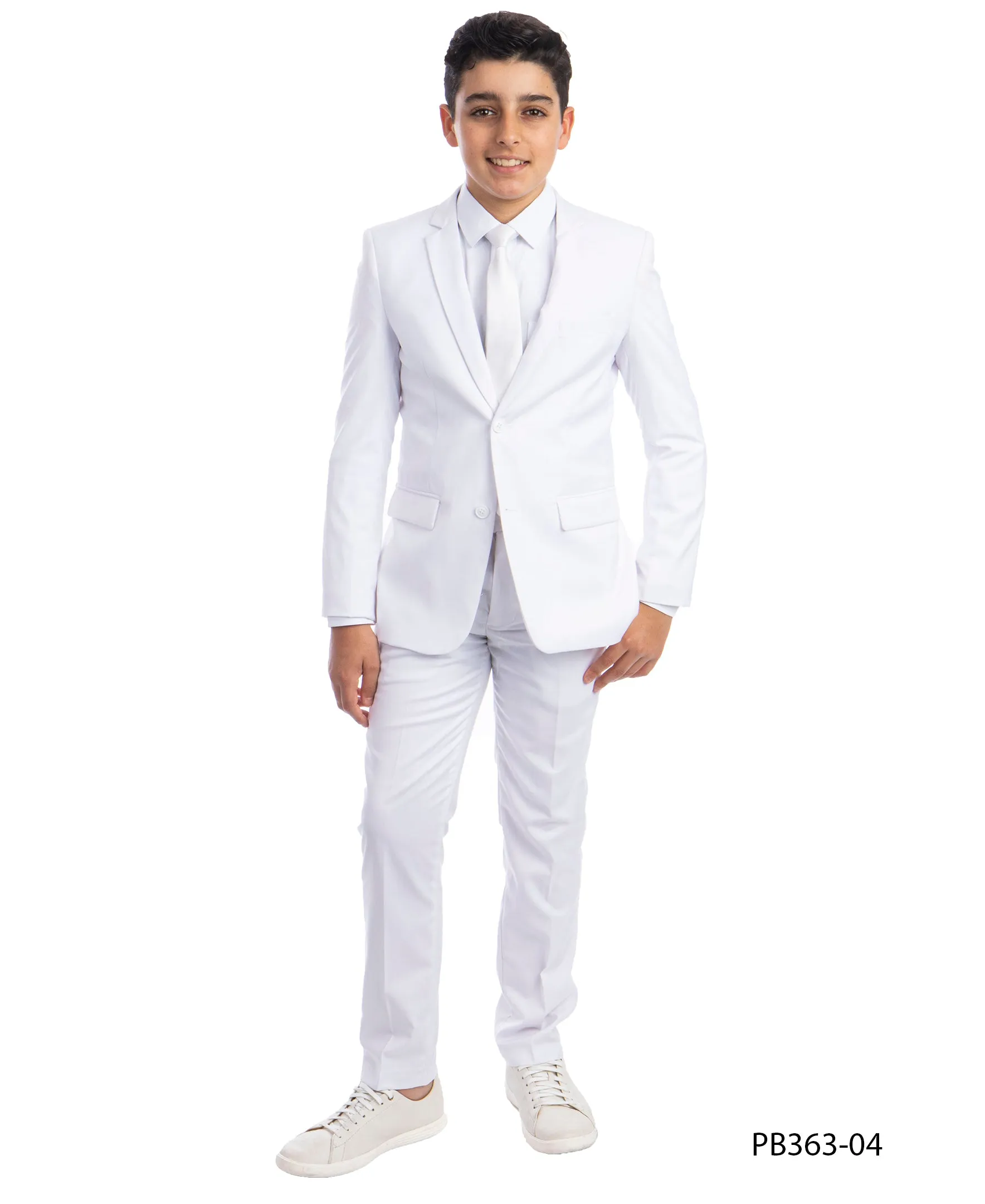 Perry Ellis Portfolio Solid 5-Piece Slim Fit Suit (Lil'Boys)