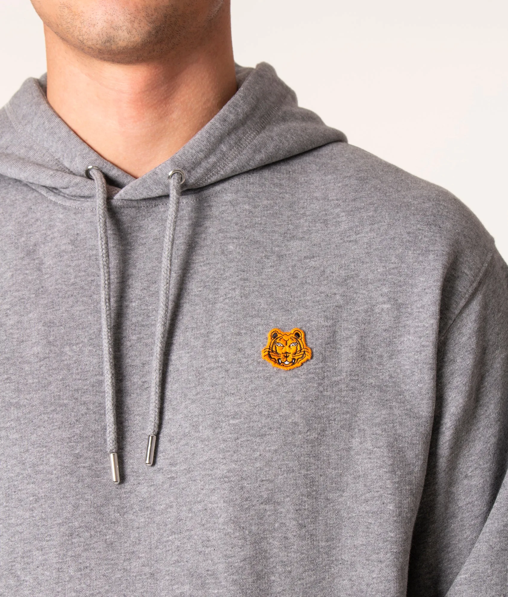 Relaxed Fit Tiger Crest Hoodie