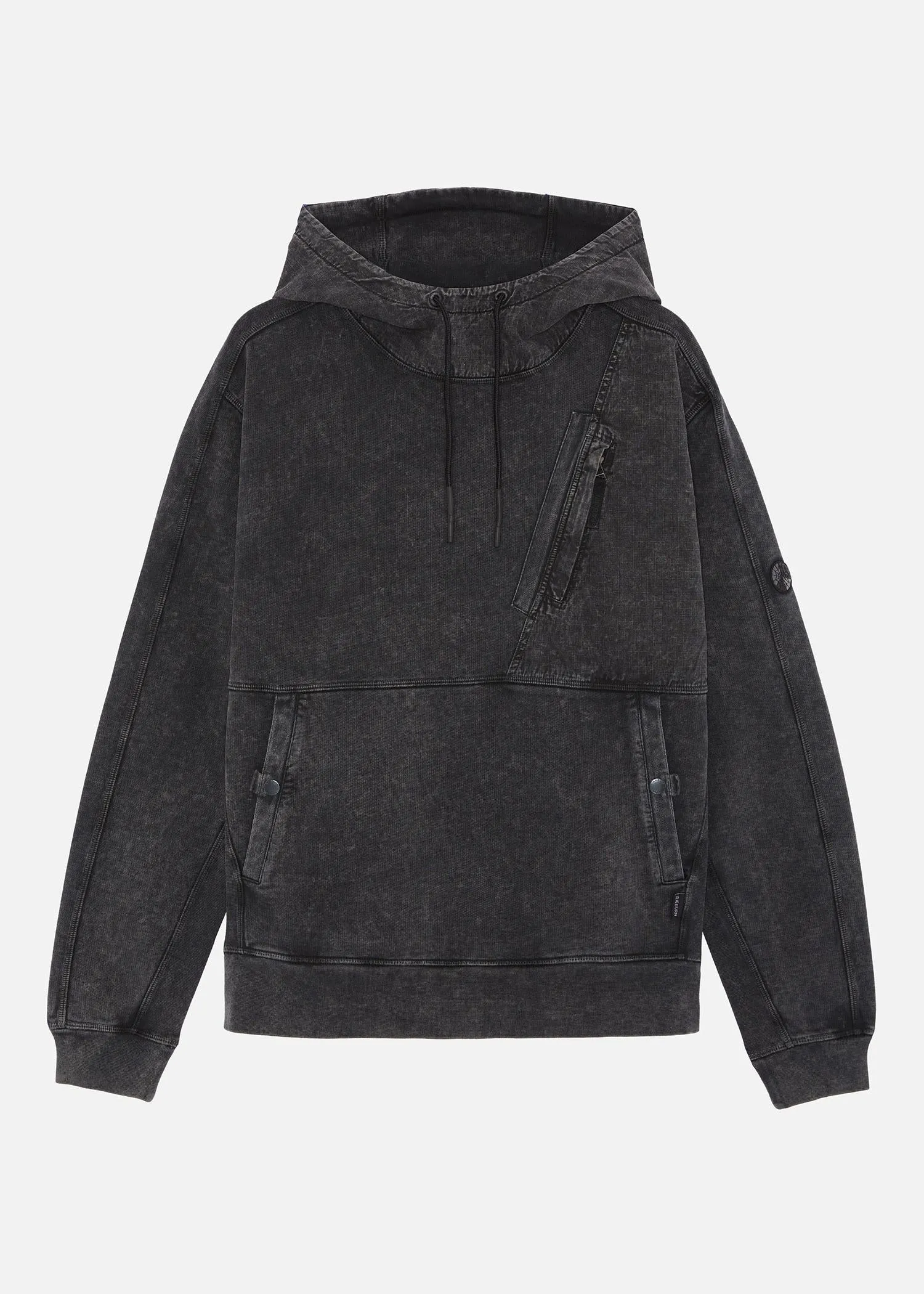 RELAXED GD HOODIE BLACK