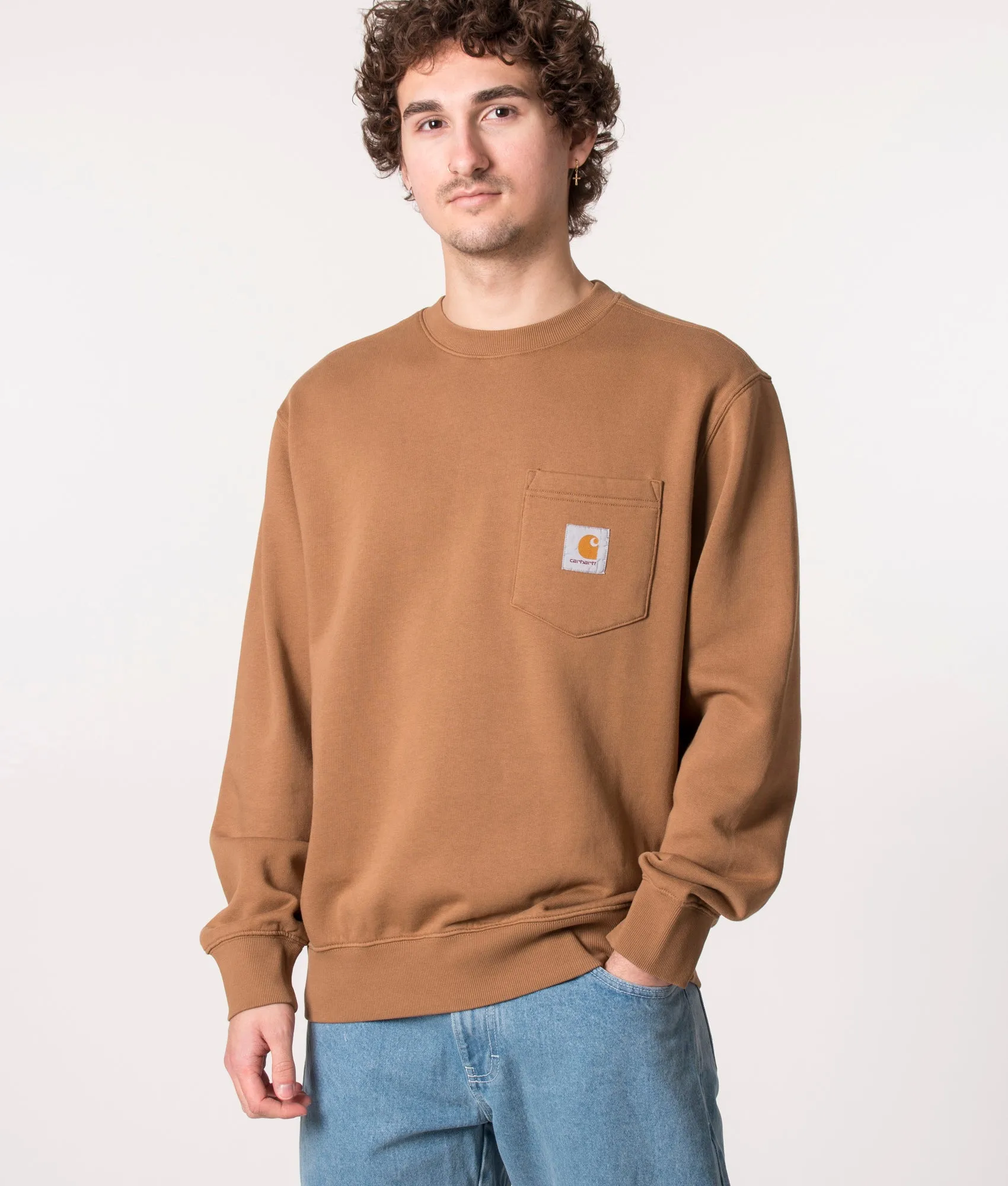 Relaxed Pocket Sweatshirt