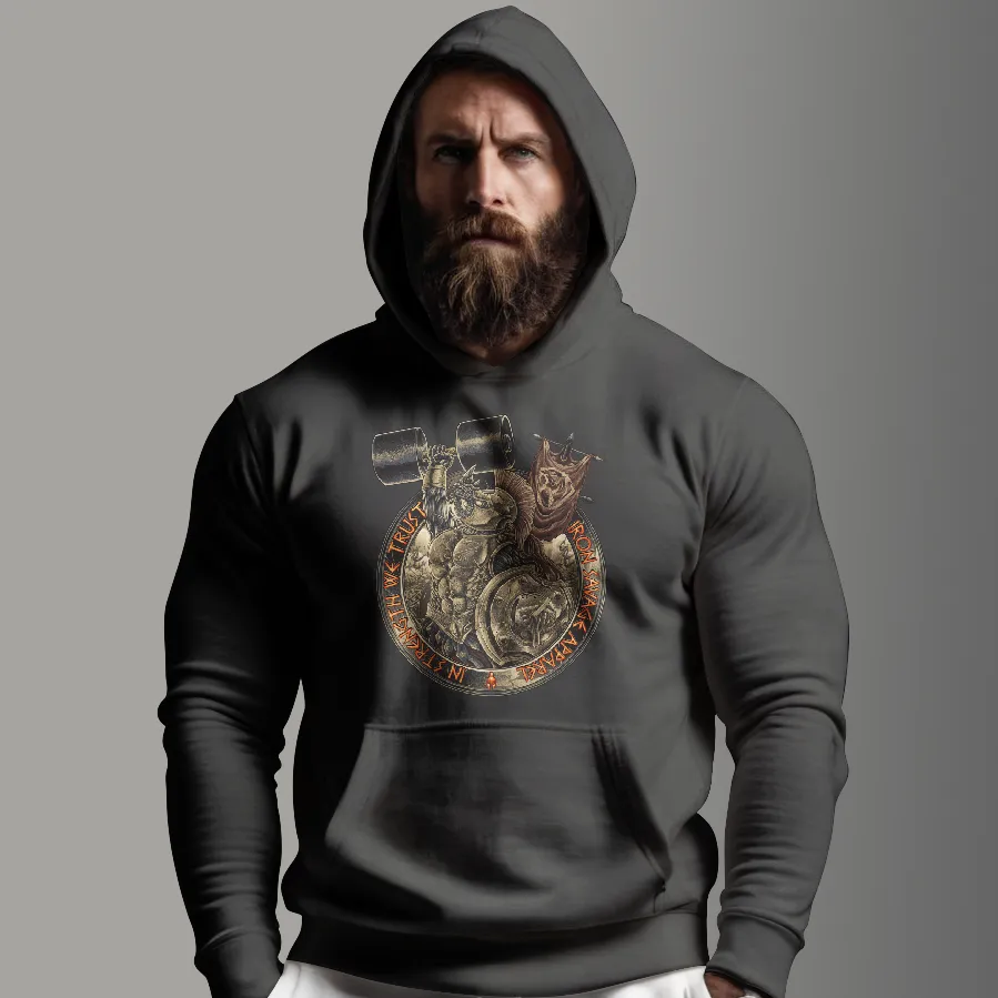 Rhino: In strength we trust Hoodie