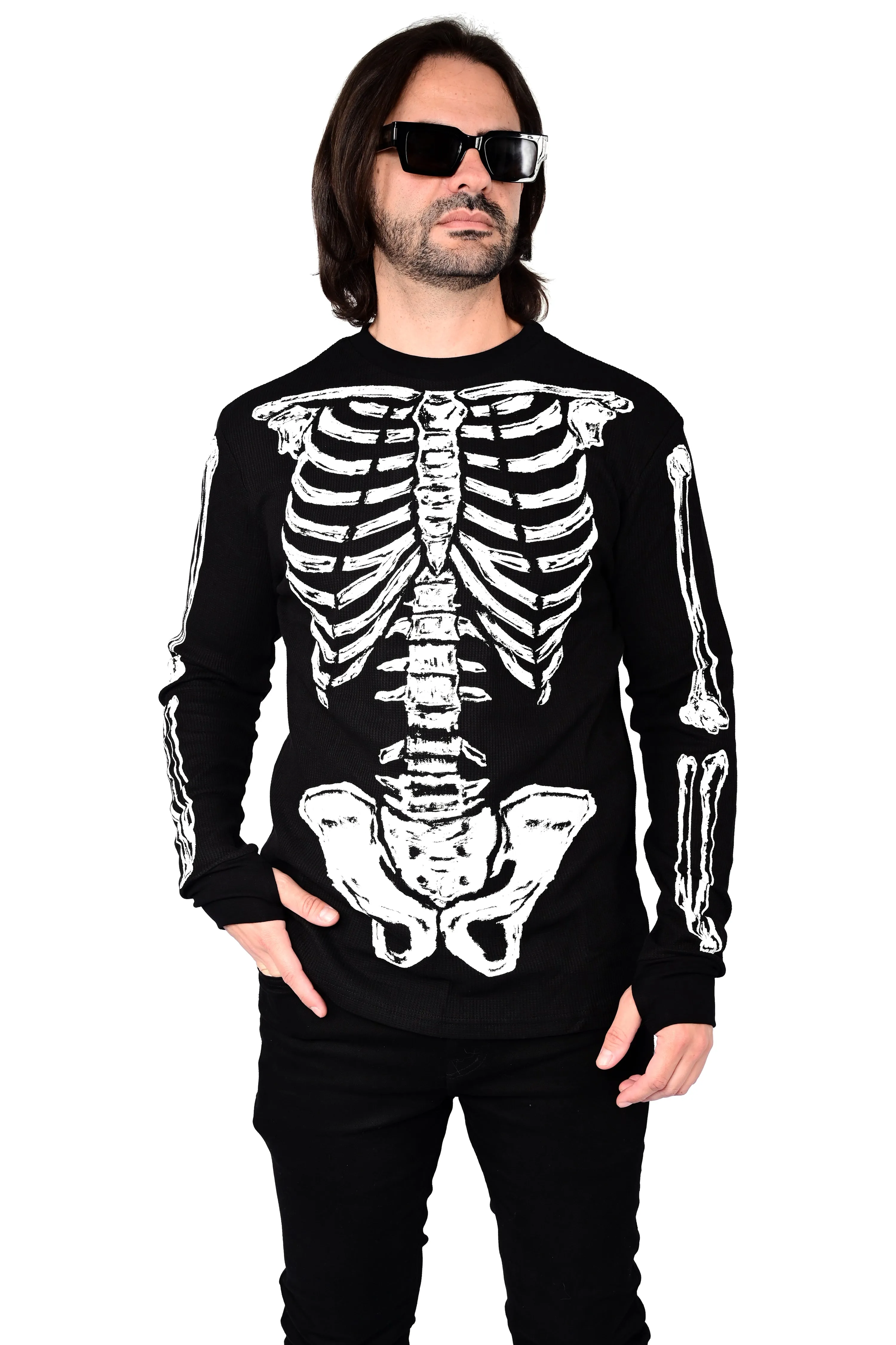 Skeleton Thermal Top - Unisex