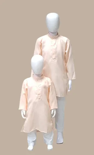 Soft Peach Kurta Set