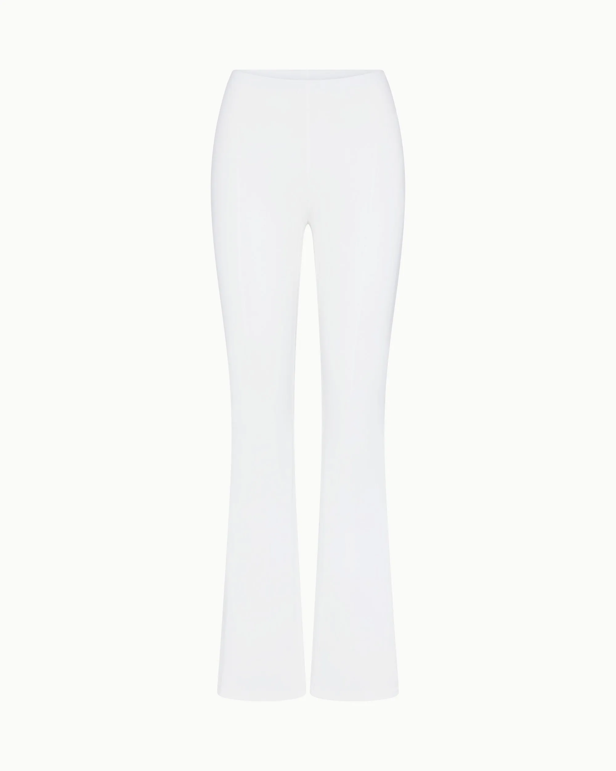 Soft Stretch Low Rise Pant | Pearl White