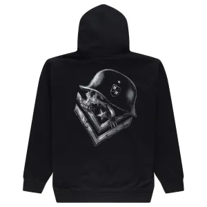 SOLID SHERPA ZIP HOODIE