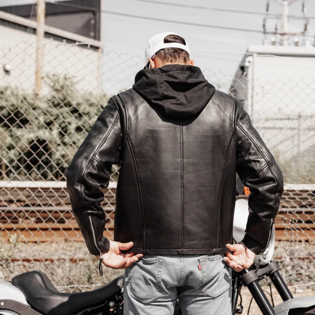 Street Cruiser Men's Motorcycle Leather Jacket - Extreme Biker Leather