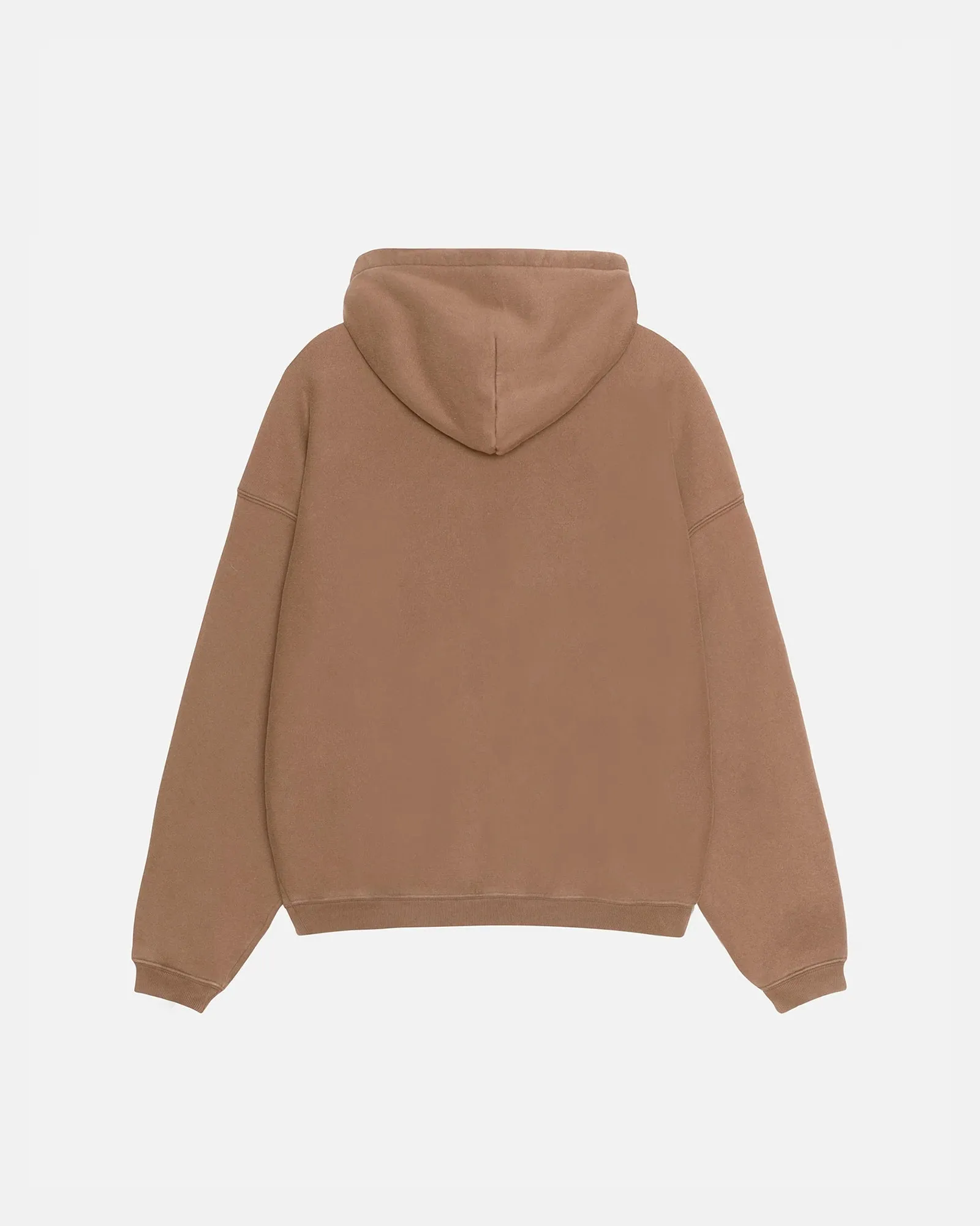 Stüssy 80 Relaxed Hoodie: Brown