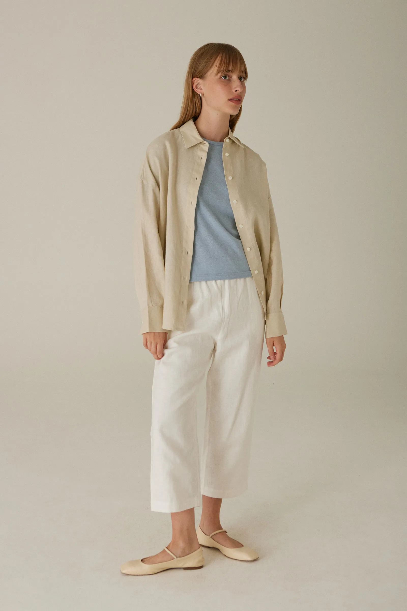 Studio Slacks -- Linen