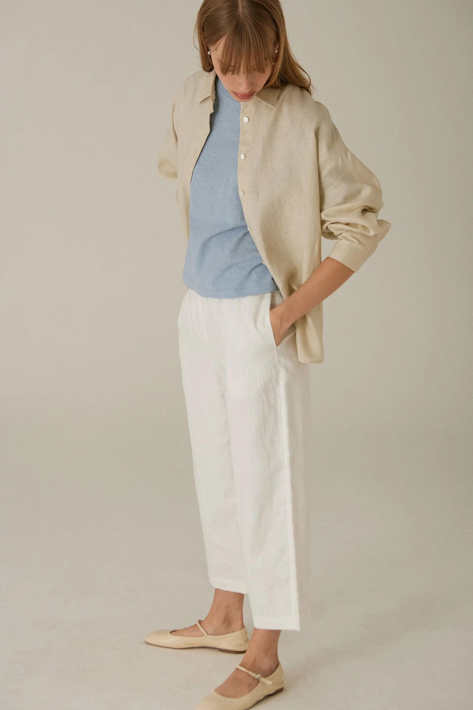 Studio Slacks -- Linen