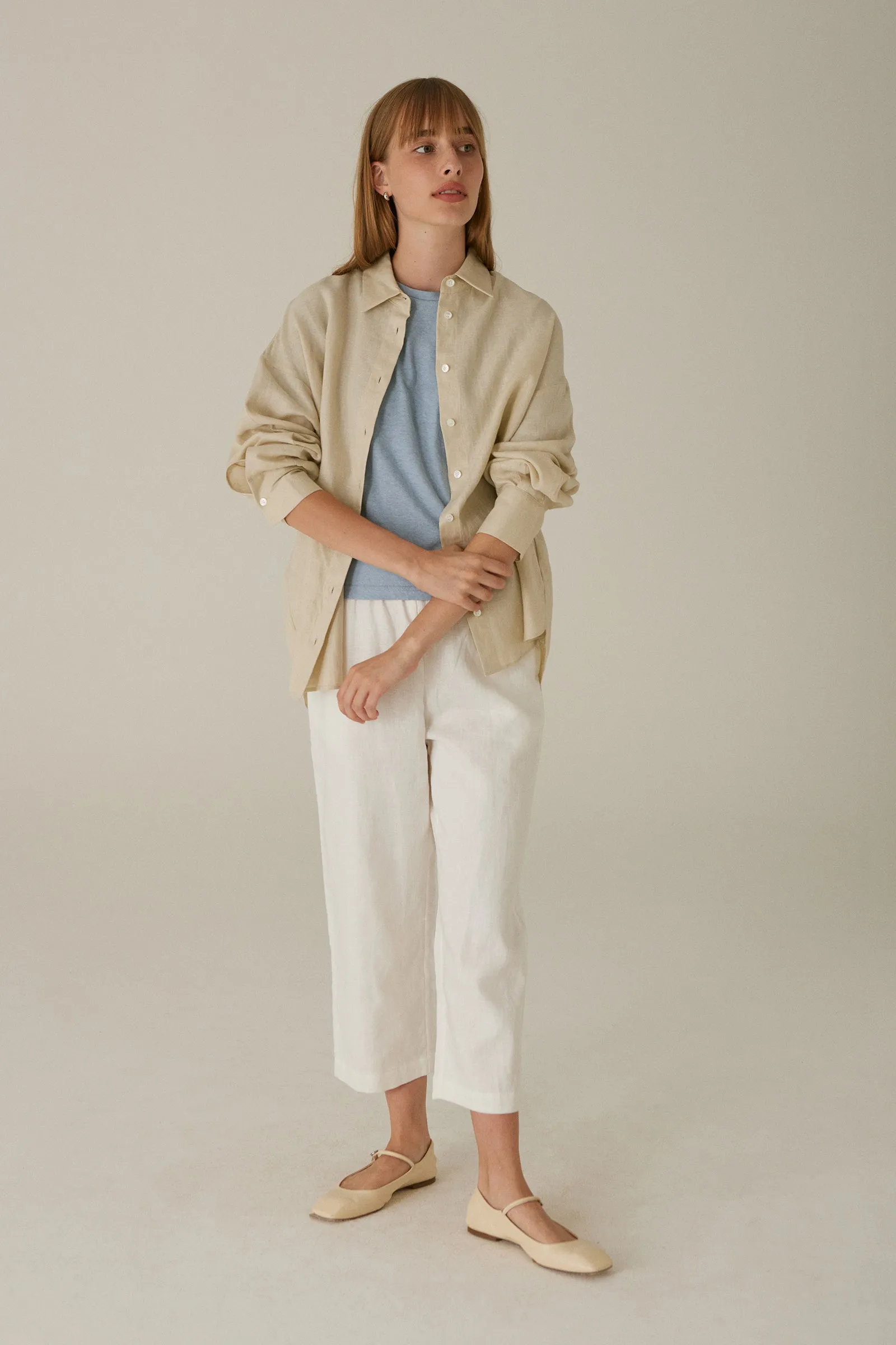 Studio Slacks -- Linen