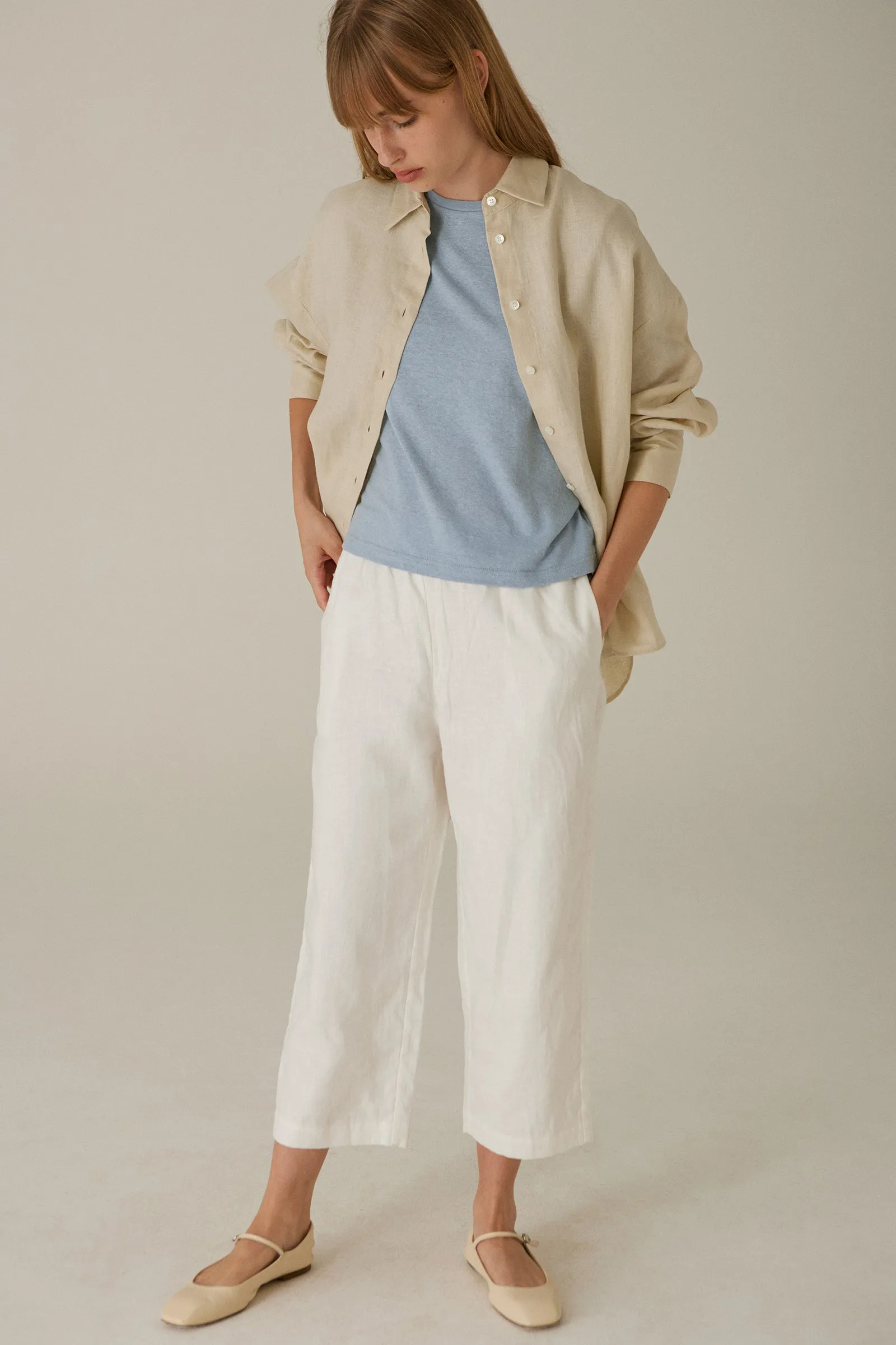 Studio Slacks -- Linen