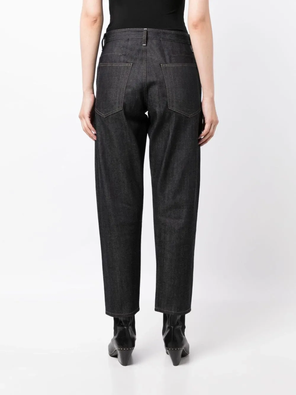 Twisted Denim Trousers